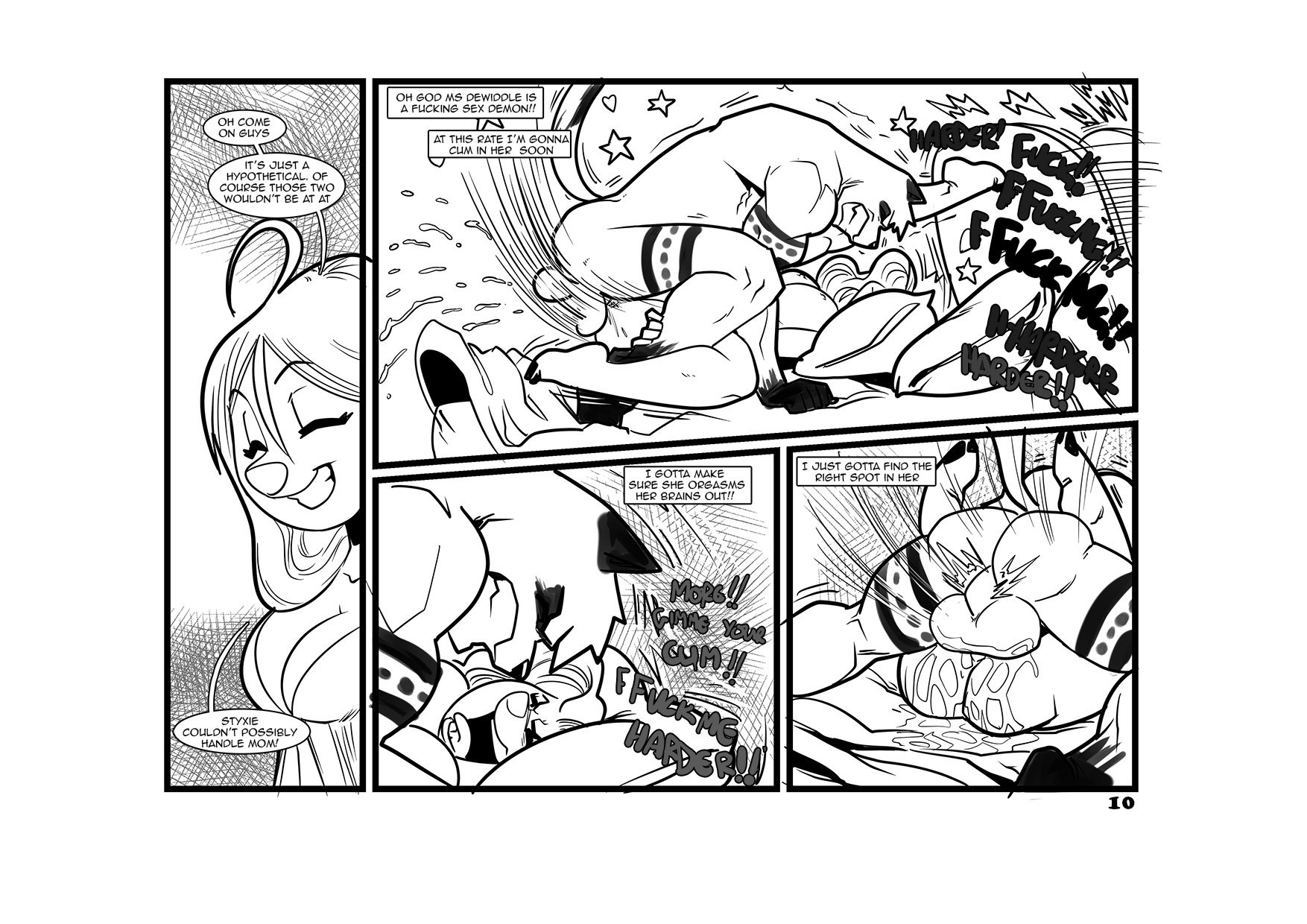 Mrs. DeWiddle And Her Boy Toy [Rabies T Lagomorph] 1 . Mrs. DeWiddle And Her Boy Toy - Chapter 1 [Rabies T Lagomorph] – page 10