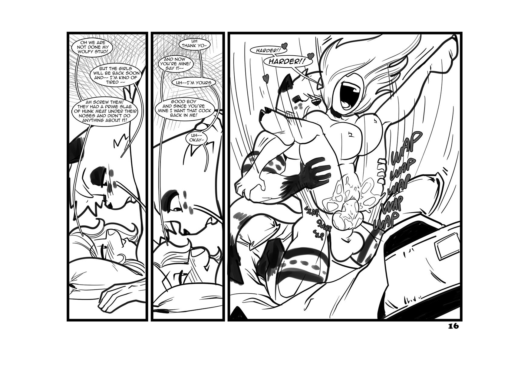 Mrs. DeWiddle And Her Boy Toy [Rabies T Lagomorph] 1 . Mrs. DeWiddle And Her Boy Toy - Chapter 1 [Rabies T Lagomorph] – page 16
