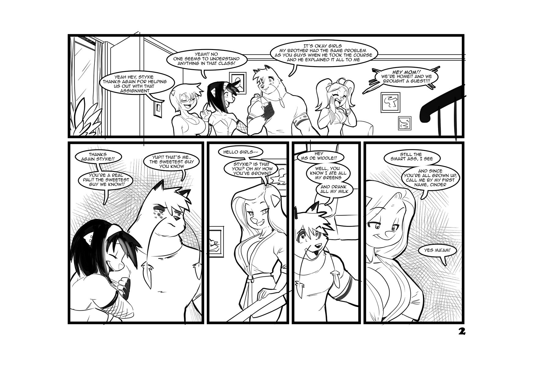 Mrs. DeWiddle And Her Boy Toy [Rabies T Lagomorph] 1 . Mrs. DeWiddle And Her Boy Toy - Chapter 1 [Rabies T Lagomorph] – page 3