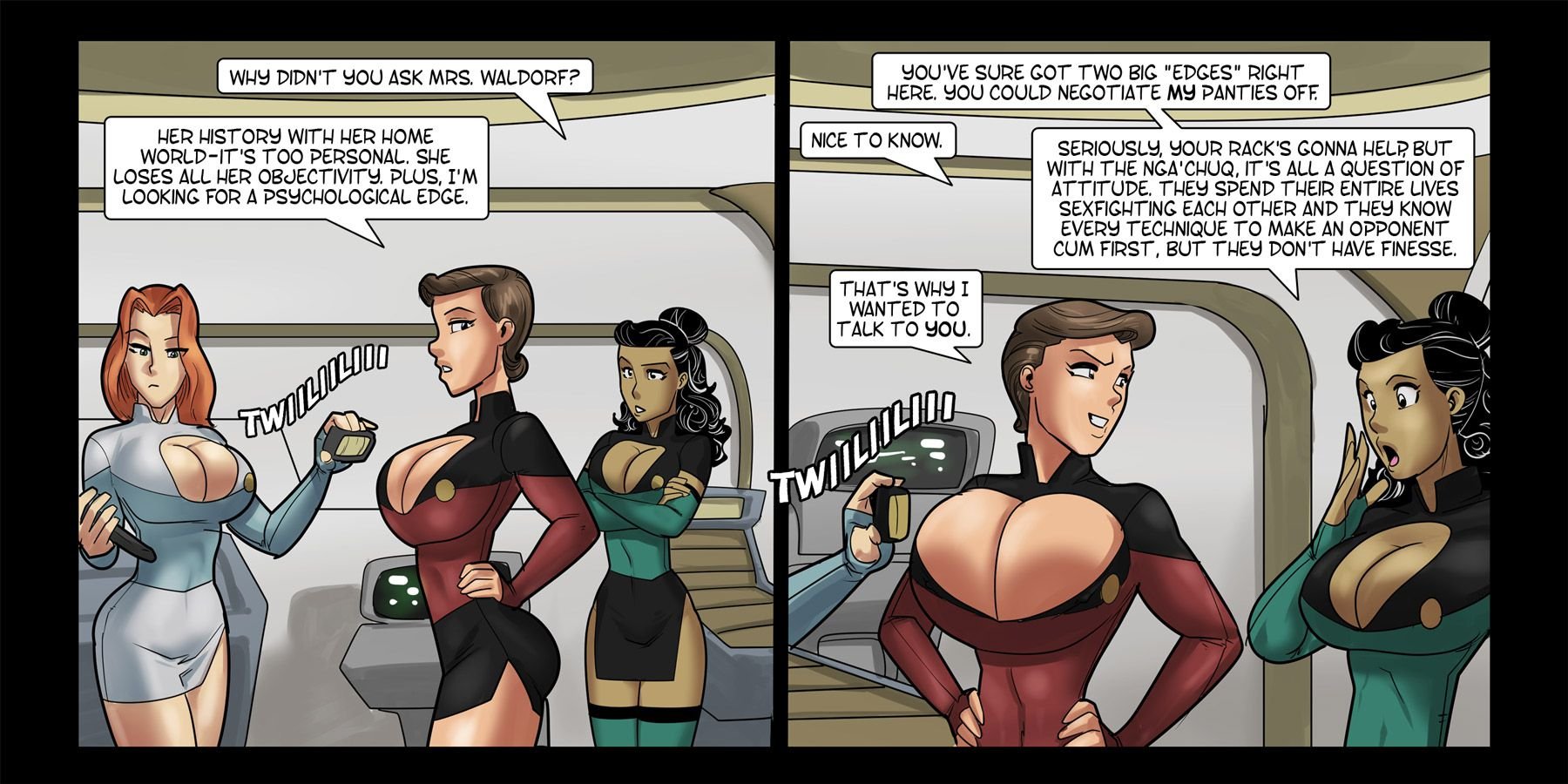 Galaxy Jaunt (Star Trek) [Rabies T Lagomorph] 1 . Galaxy Jaunt - Chapter 1 [Rabies T Lagomorph] – page 13