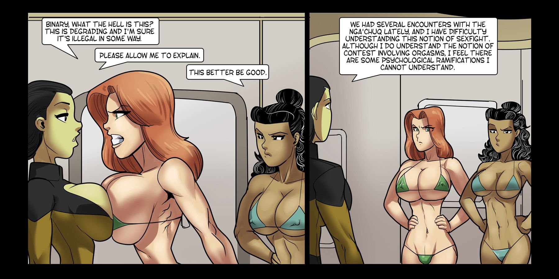 Galaxy Jaunt (Star Trek) [Rabies T Lagomorph] 1 . Galaxy Jaunt - Chapter 1 [Rabies T Lagomorph] – page 19