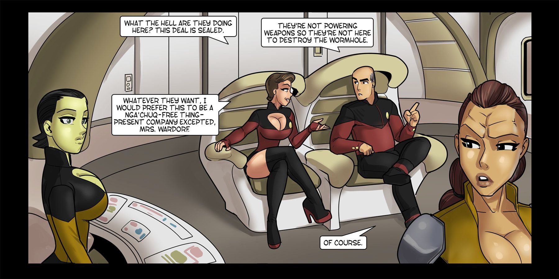 Galaxy Jaunt (Star Trek) [Rabies T Lagomorph] 1 . Galaxy Jaunt - Chapter 1 [Rabies T Lagomorph] – page 6