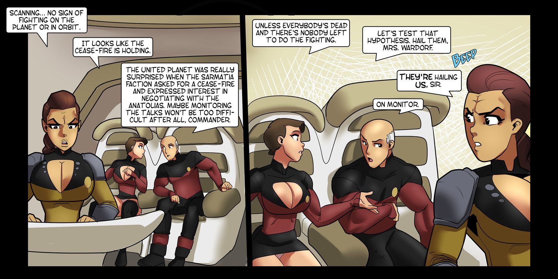 Galaxy Jaunt (Star Trek) [Rabies T Lagomorph] 2 . Galaxy Jaunt - Chapter 2 [Rabies T Lagomorph] – page 10