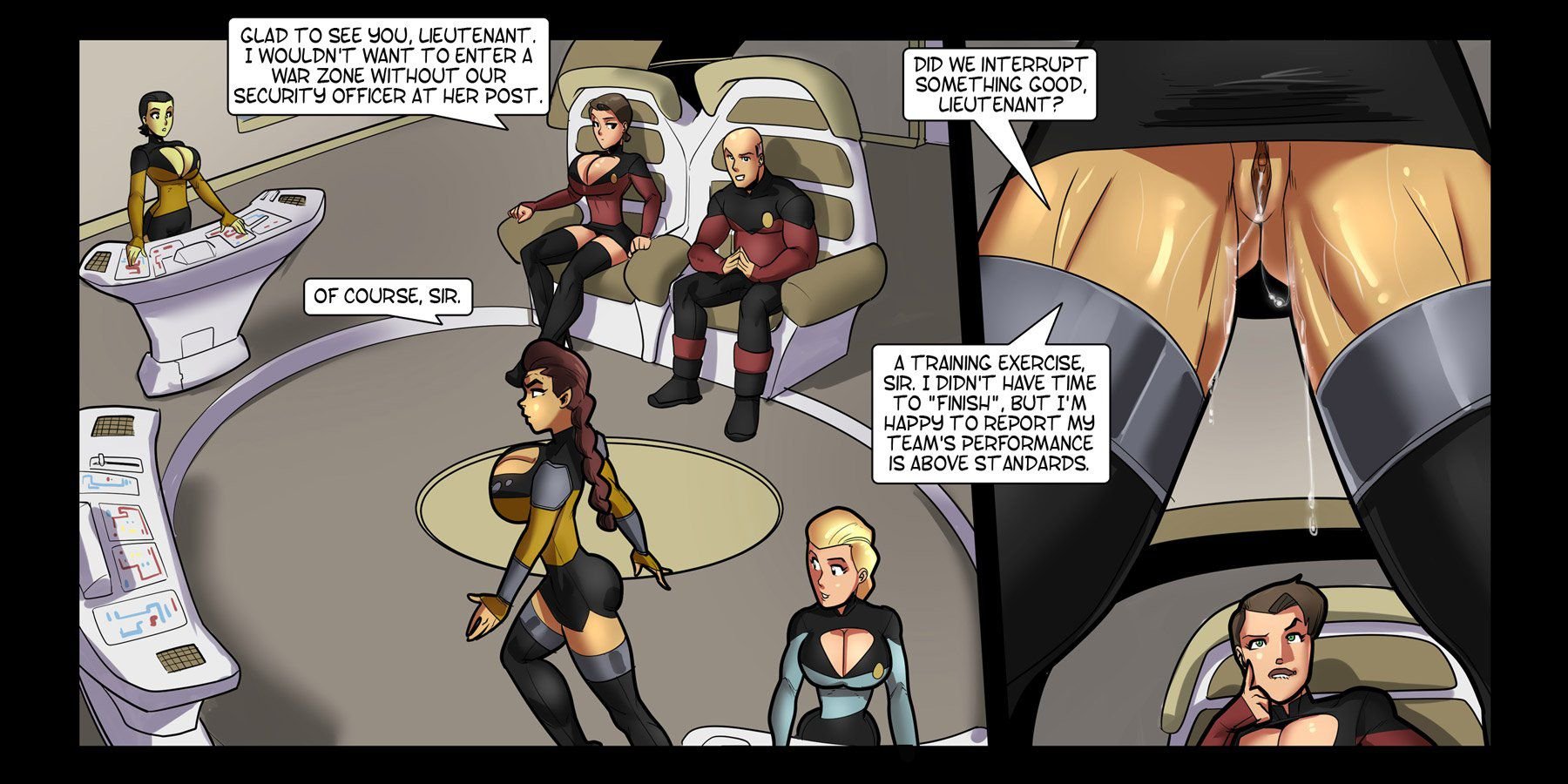 Galaxy Jaunt (Star Trek) [Rabies T Lagomorph] 2 . Galaxy Jaunt - Chapter 2 [Rabies T Lagomorph] – page 9