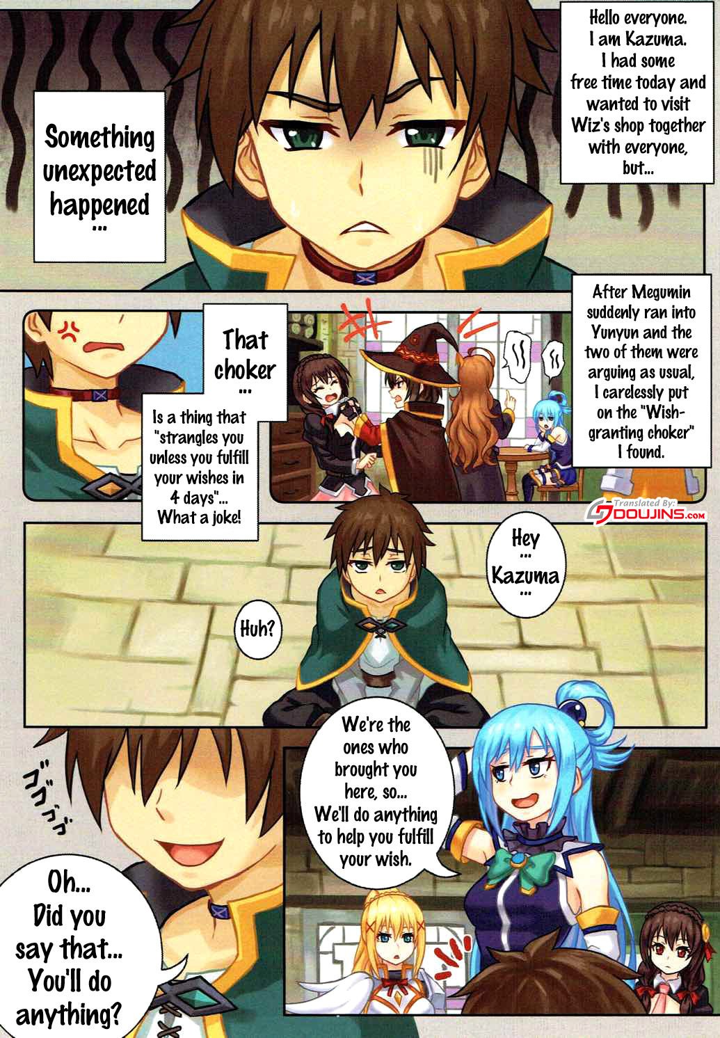 Wonderful Wishes (Kono Subarashii Sekai ni Shukufuku wo!) [Wox Yang] 1 . Wonderful Wishes - Chapter 1 (Kono Subarashii Sekai ni Shukufuku wo!) [Wox Yang] – page 2