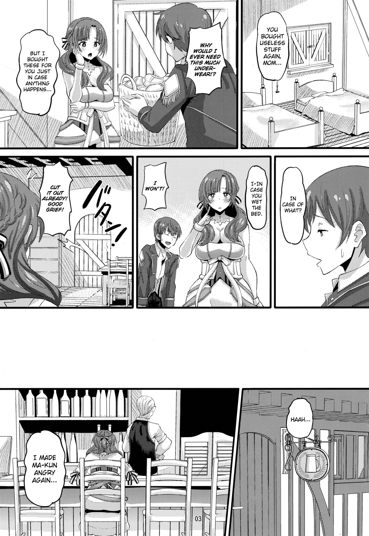 Toshigoro no Otoko ni Otosareru Okaa-san wa Suki desu ka? (Do You Love Your Mom And Her Two-Hit Multi-Target Attacks?) [Norakuro Nero] 1 . Toshigoro no Otoko ni Otosareru Okaa-san wa Suki desu ka?  - Chapter 1 (Do You Love Your Mom And Her Two-Hit Multi-Target Attacks?) [Norakuro Nero] – page 2