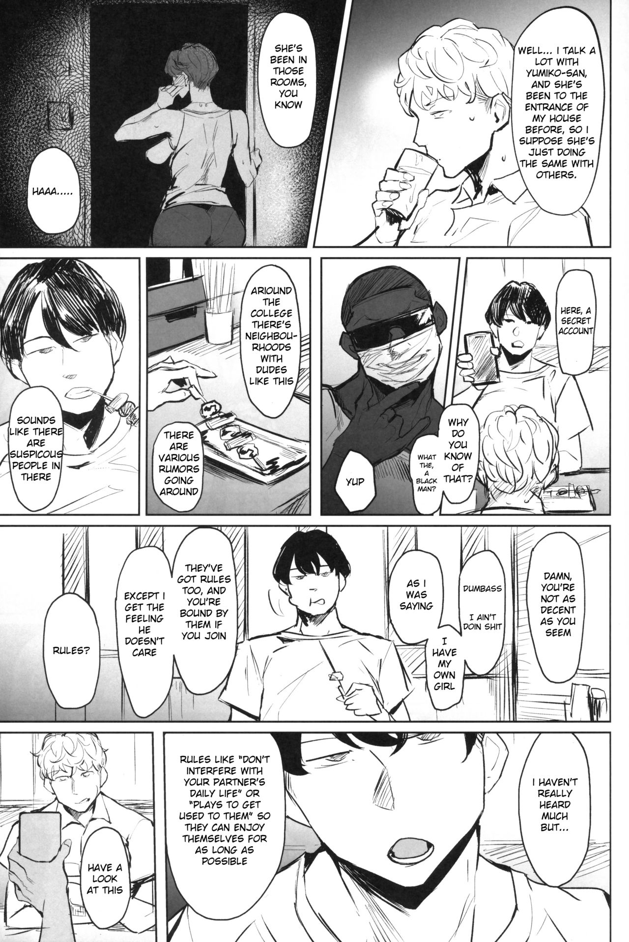 Zenteika Dyed In Black [Allegro] 1 . Zenteika Dyed In Black - Chapter 1 [Allegro] – page 4