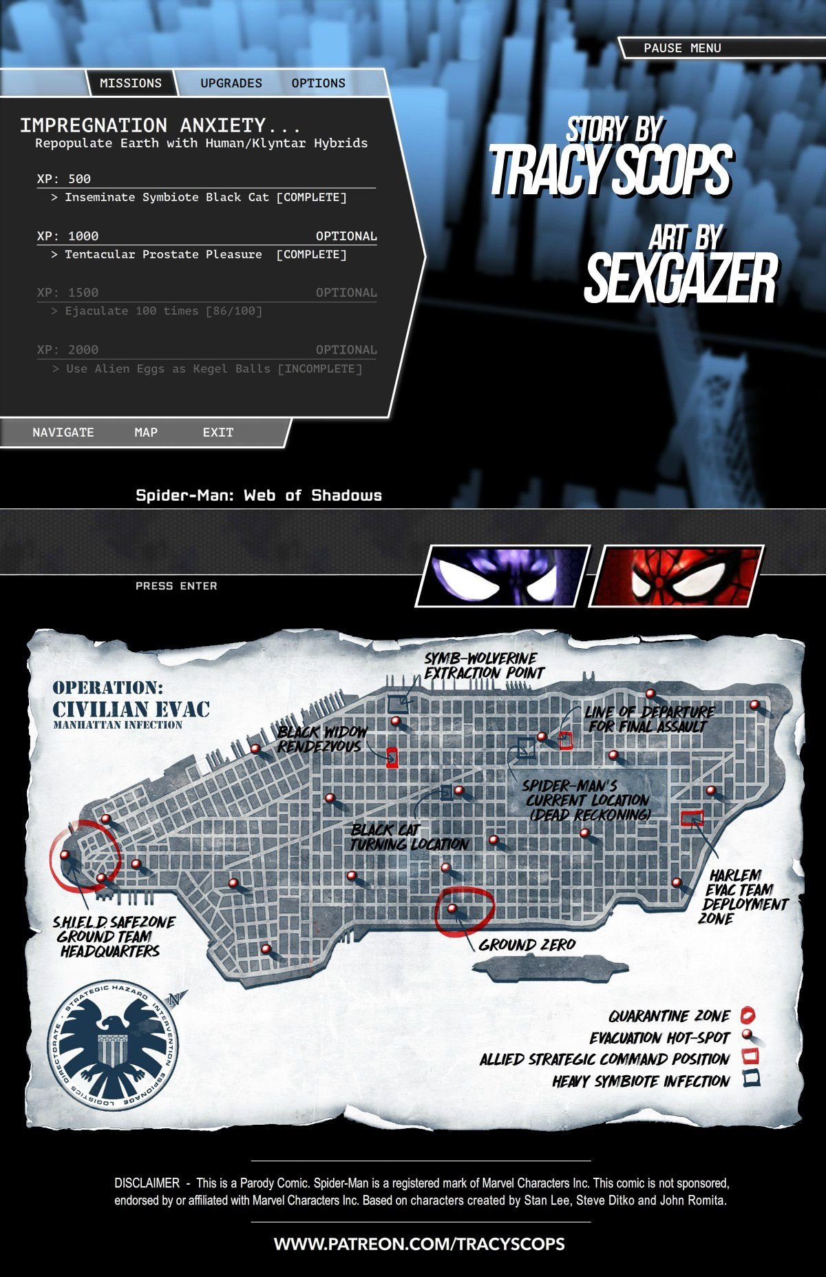 Web Of Shadows (Spider-Man) [Tracy Scops] 1 . Web Of Shadows - Chapter 1 (Spider-Man) [Tracy Scops] – page 2