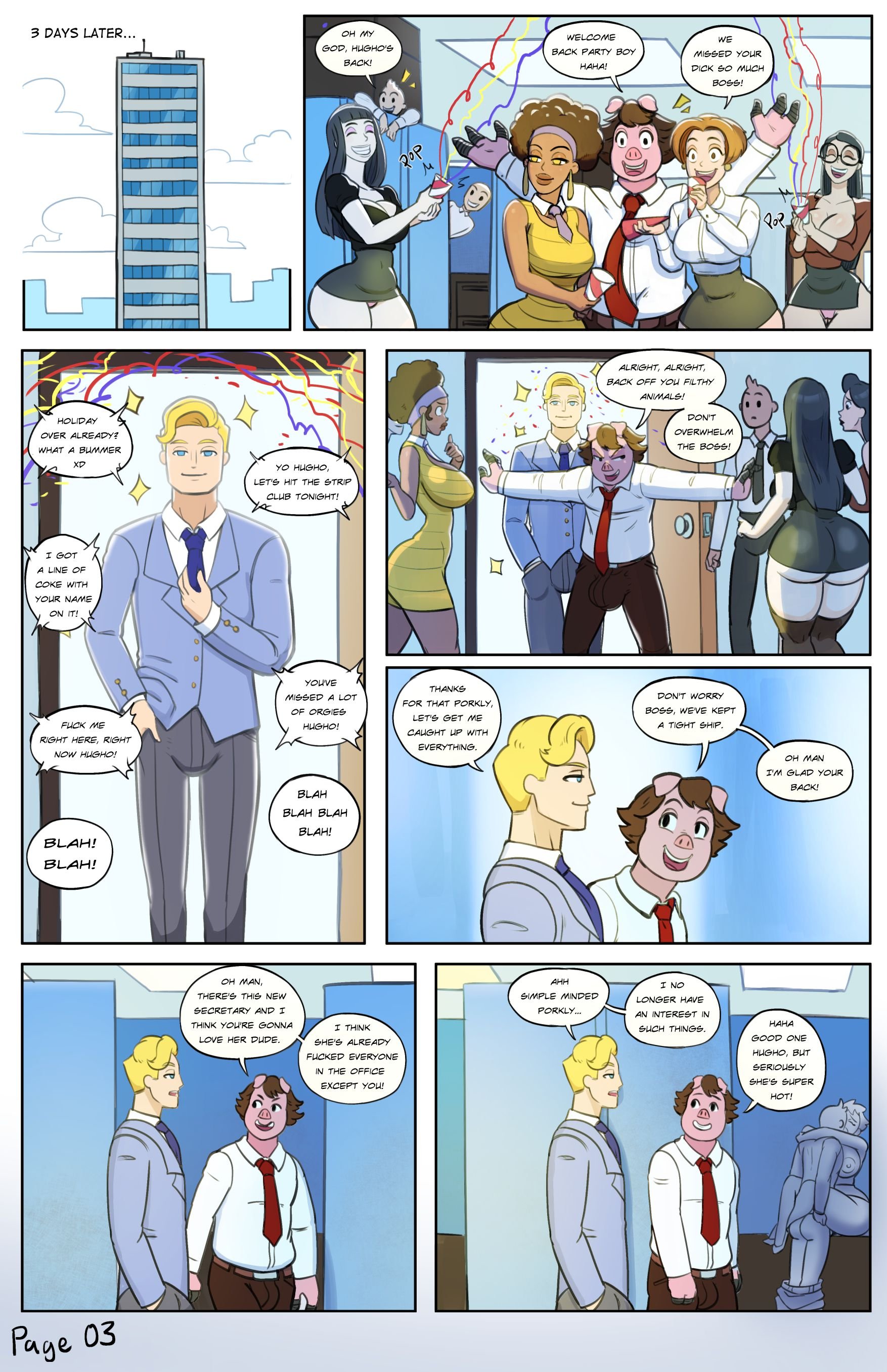 Secretary Jones [Razter] 1 . Secretary Jones - Chapter 1 [Razter] – page 4