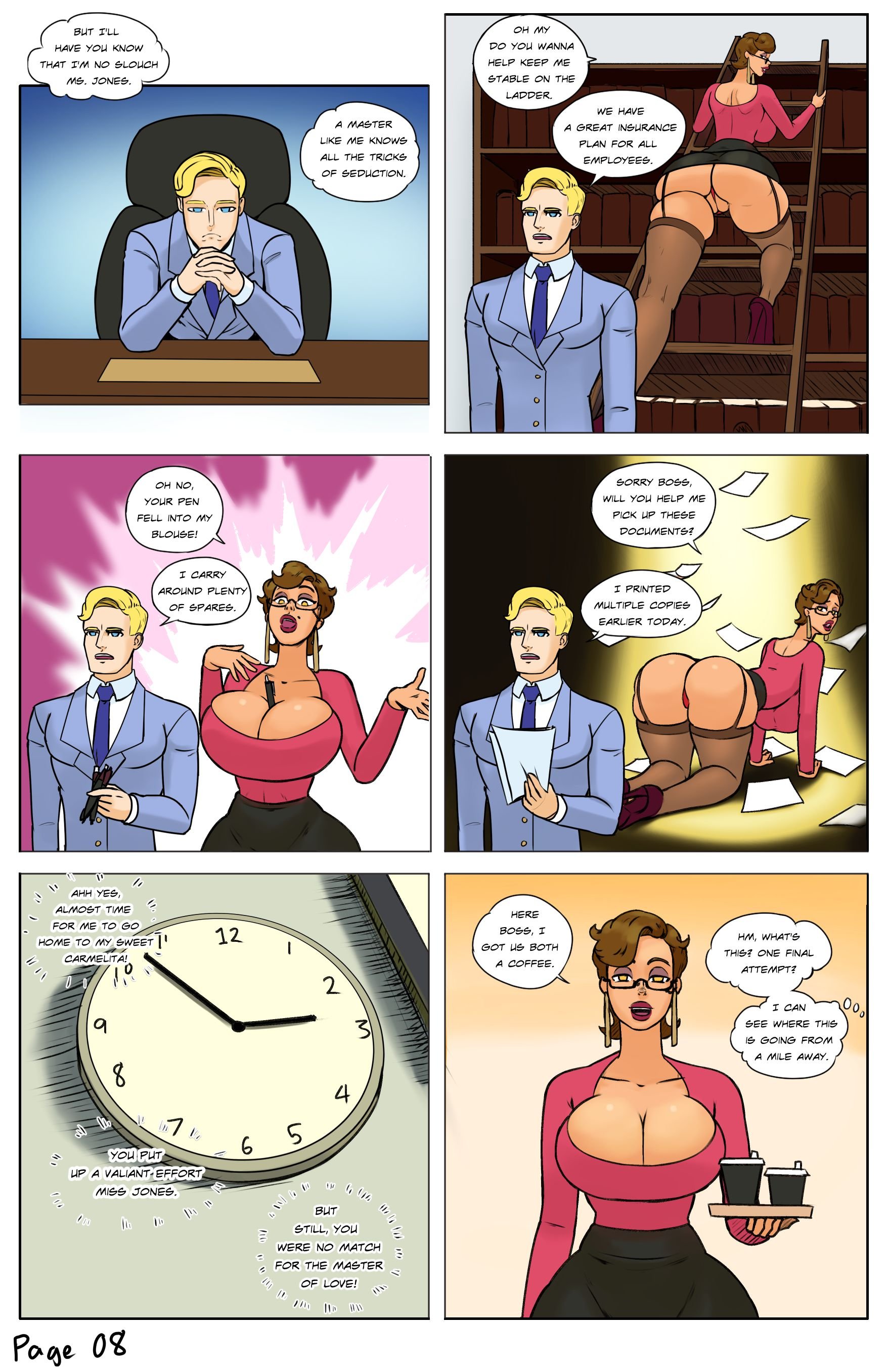 Secretary Jones [Razter] 1 . Secretary Jones - Chapter 1 [Razter] – page 8