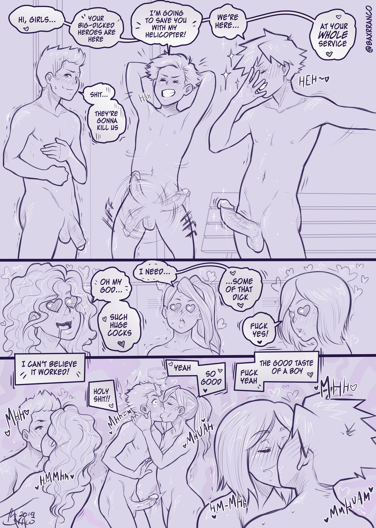 P.E. Orgy [BaXrranco] 1 . P.E. Orgy - Chapter 1 [BaXrranco] – page 2