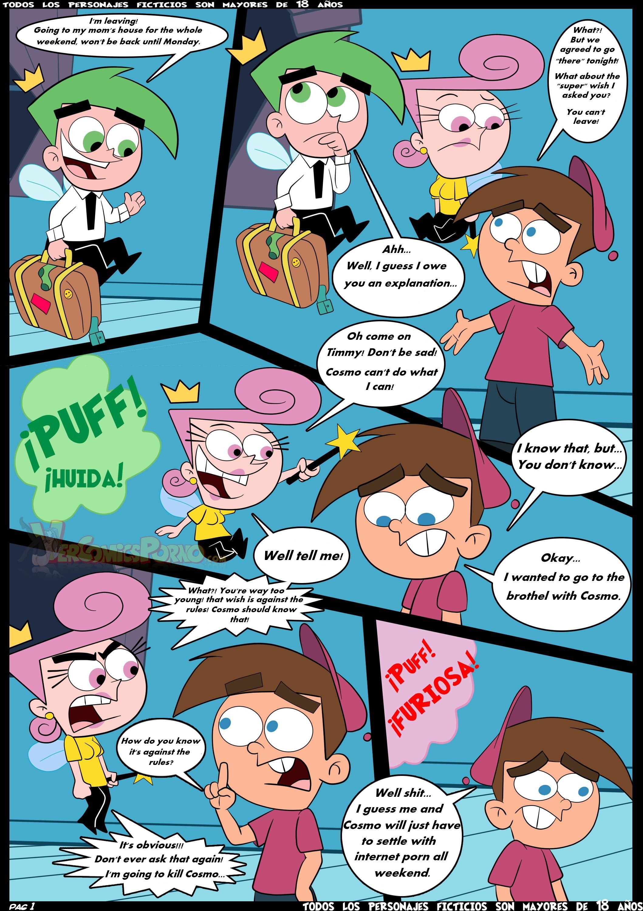 Breaking The Rules! (The Fairly OddParents) [Croc] 1 . Breaking The Rules!  - Chapter 1 (The Fairly OddParents) [Croc] – page 2