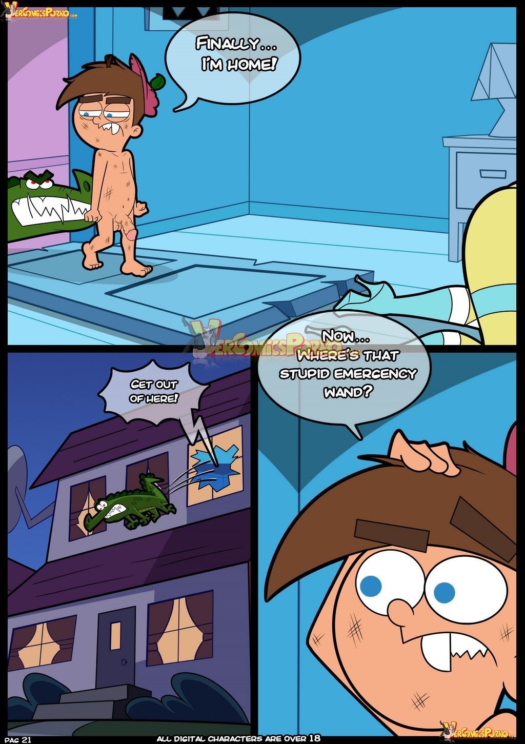 Breaking The Rules! (The Fairly OddParents) [Croc] 6 . Breaking The Rules!  - Chapter 6 (The Fairly OddParents) [Croc] – page 22