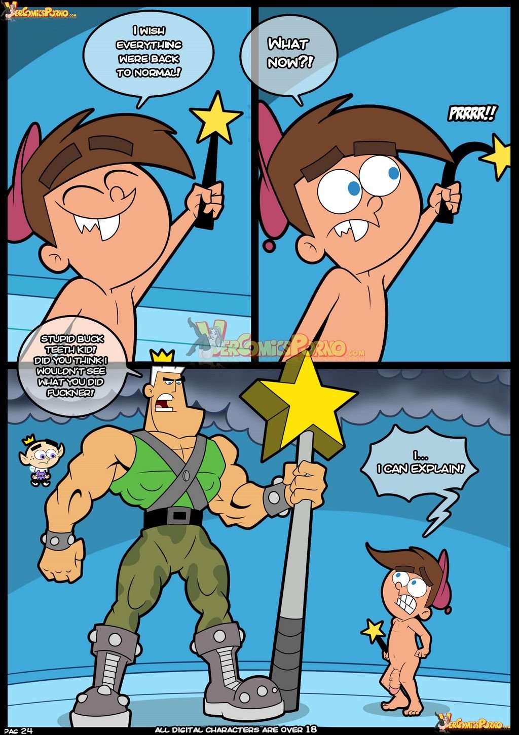 Breaking The Rules! (The Fairly OddParents) [Croc] 6 . Breaking The Rules!  - Chapter 6 (The Fairly OddParents) [Croc] – page 25