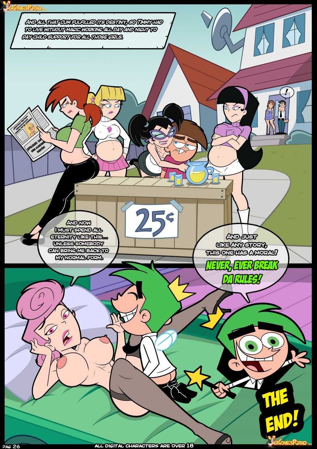 Breaking The Rules! (The Fairly OddParents) [Croc] 6 . Breaking The Rules!  - Chapter 6 (The Fairly OddParents) [Croc] – page 27