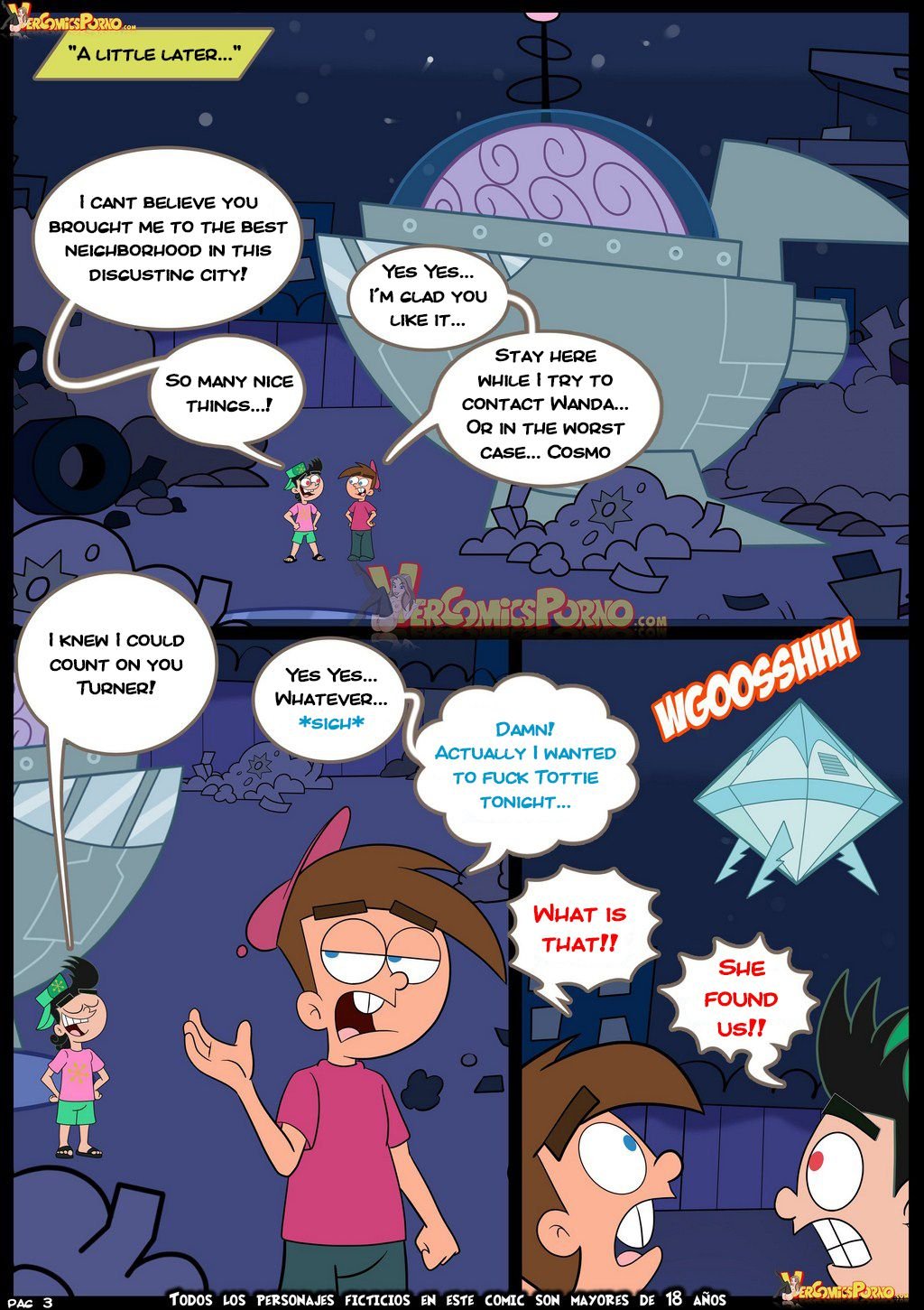 Breaking The Rules! (The Fairly OddParents) [Croc] 4 . Breaking The Rules!  - Chapter 4 (The Fairly OddParents) [Croc] – page 4