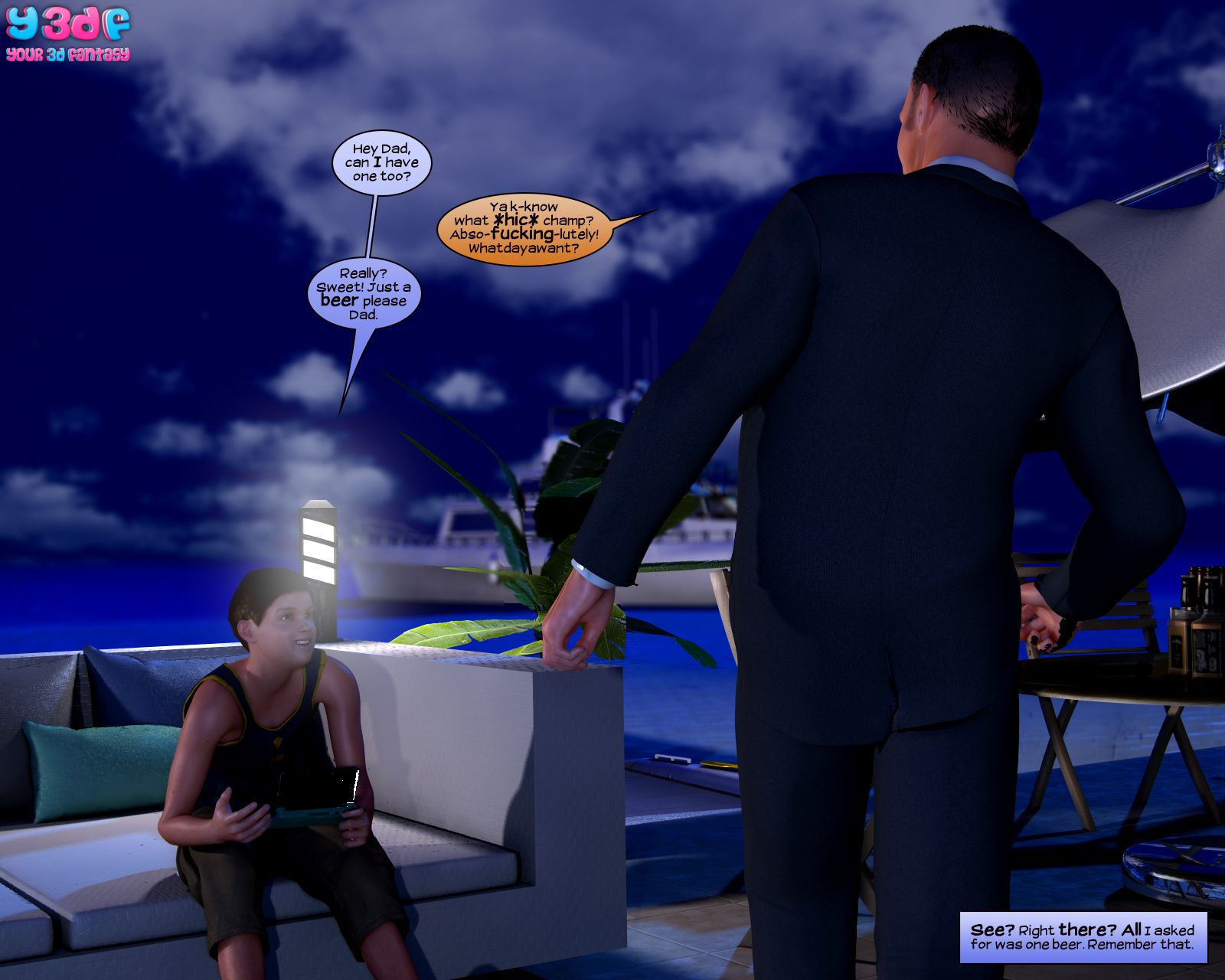 Abandonment Issues [Y3DF] 1 . Abandonment Issues - Chapter 1 [Y3DF] – page 13