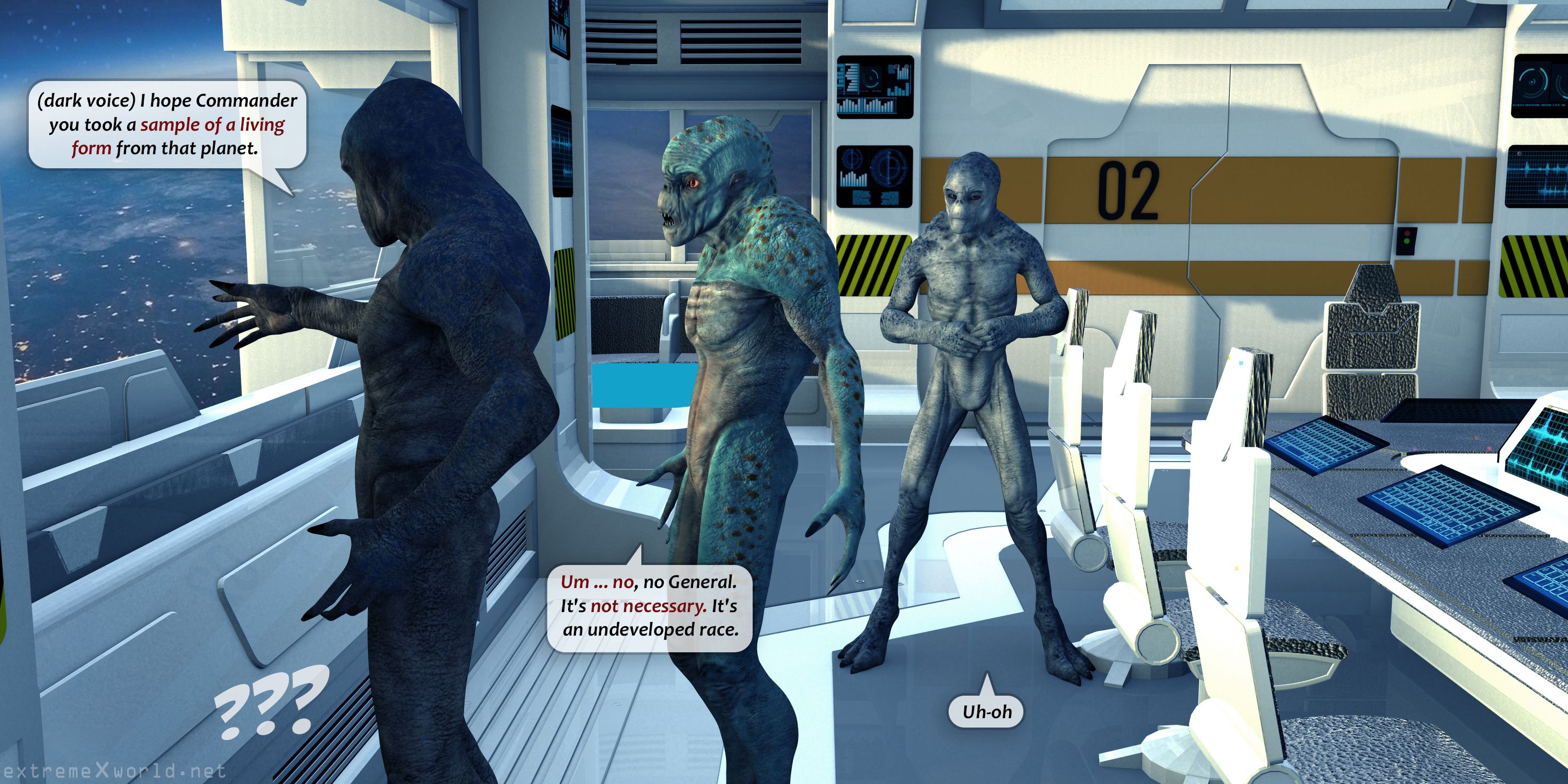 Aliens [ExtremeXWorld] 1 . Aliens - Chapter 1 [ExtremeXWorld] – page 3