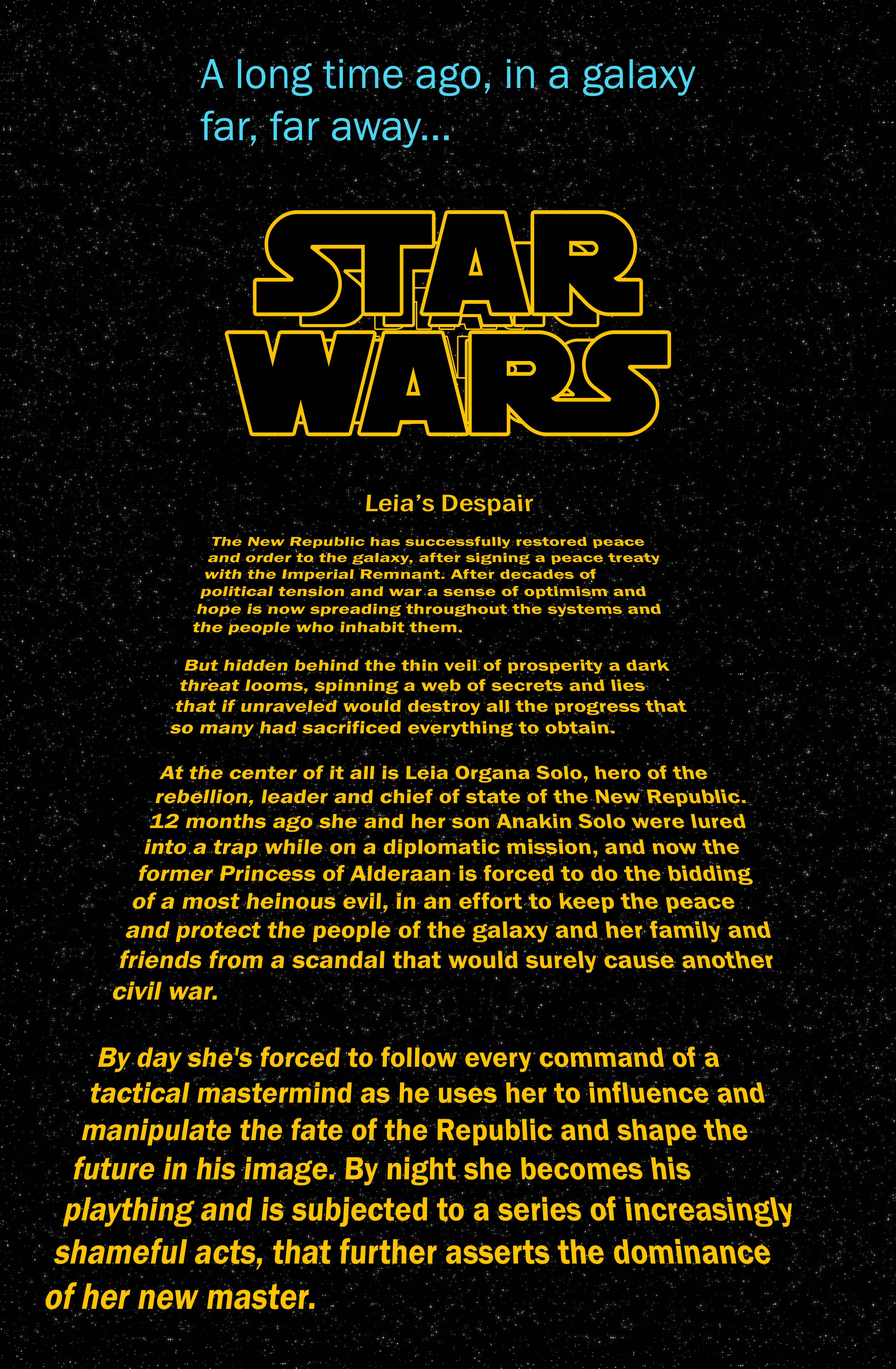 Leia’s Despair (Star Wars) [Pegasus Smith] 1 . Leia's Despair  - Chapter 1 (Star Wars) [Pegasus Smith] – page 5