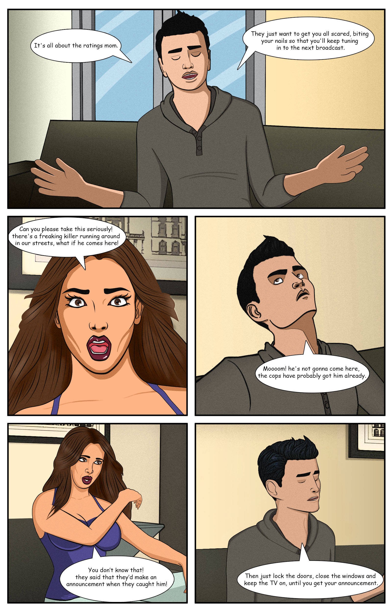 Midnight Terror [Pegasus Smith] 1.1 . Midnight Terror - Chapter 1 - Western [Pegasus Smith] – page 5