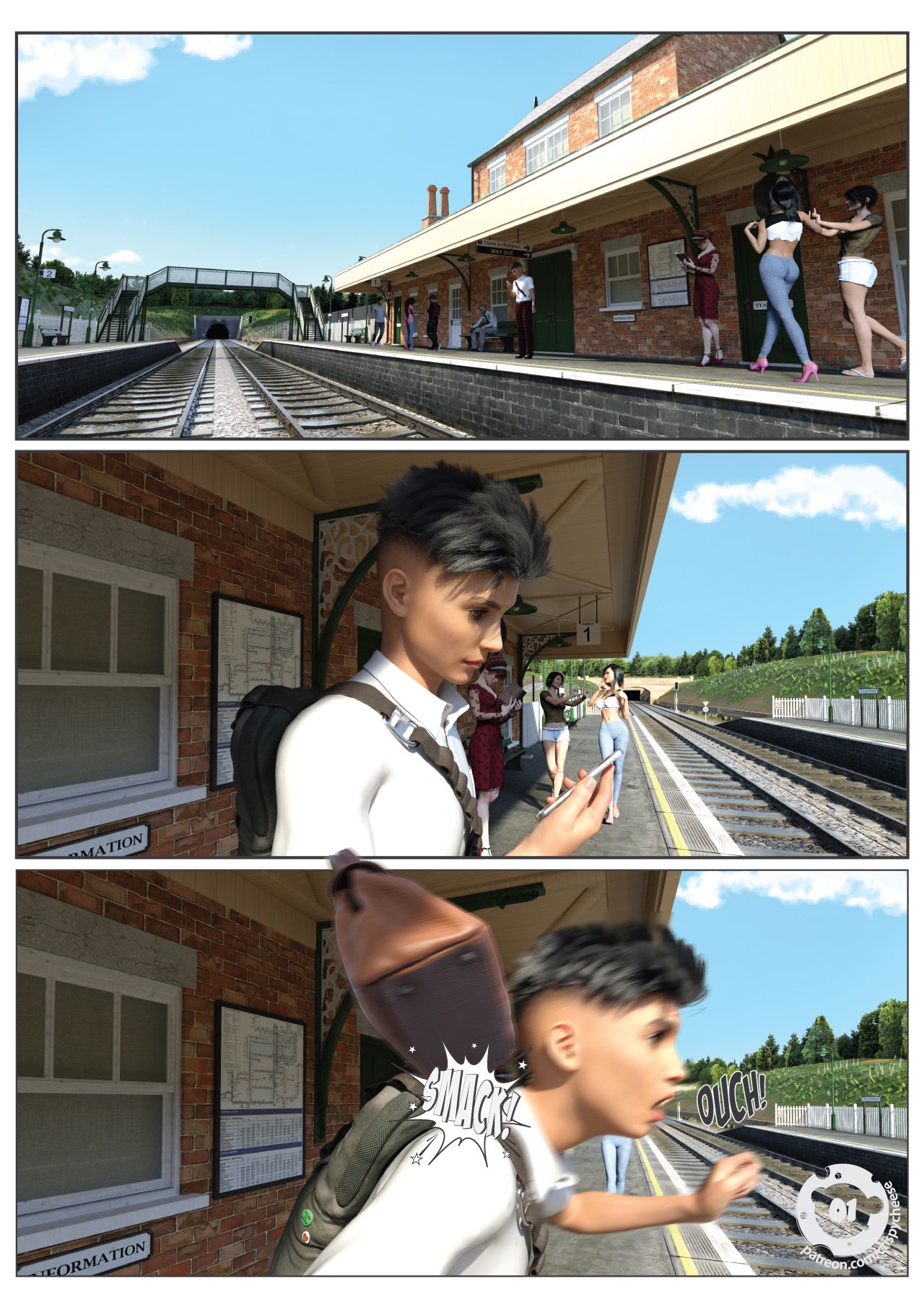 When Girl Meets Boy [Crispy Cheese] 1 . When Girl Meets Boy - Chapter 1 [Crispy Cheese] – page 2