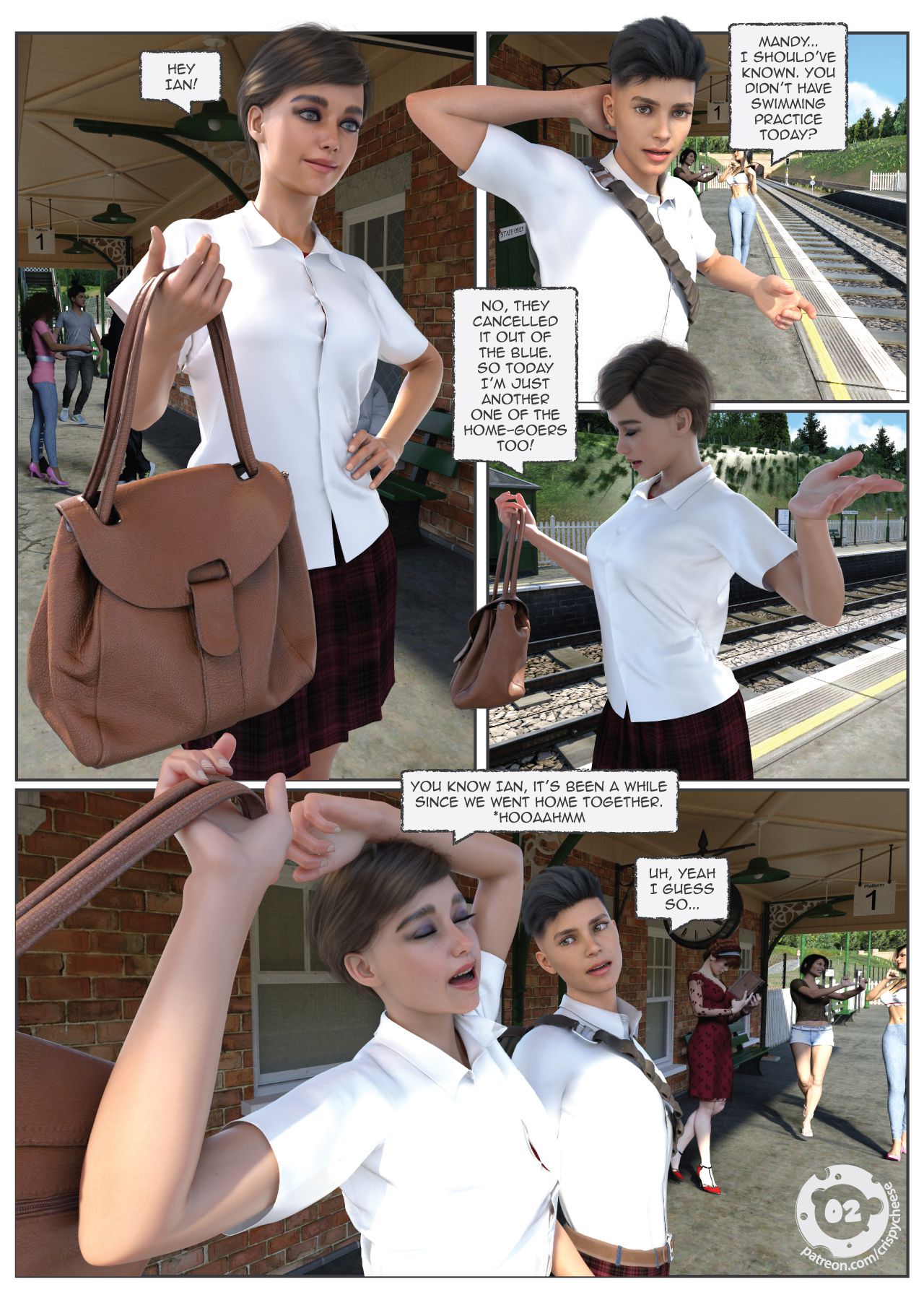 When Girl Meets Boy [Crispy Cheese] 1 . When Girl Meets Boy - Chapter 1 [Crispy Cheese] – page 3
