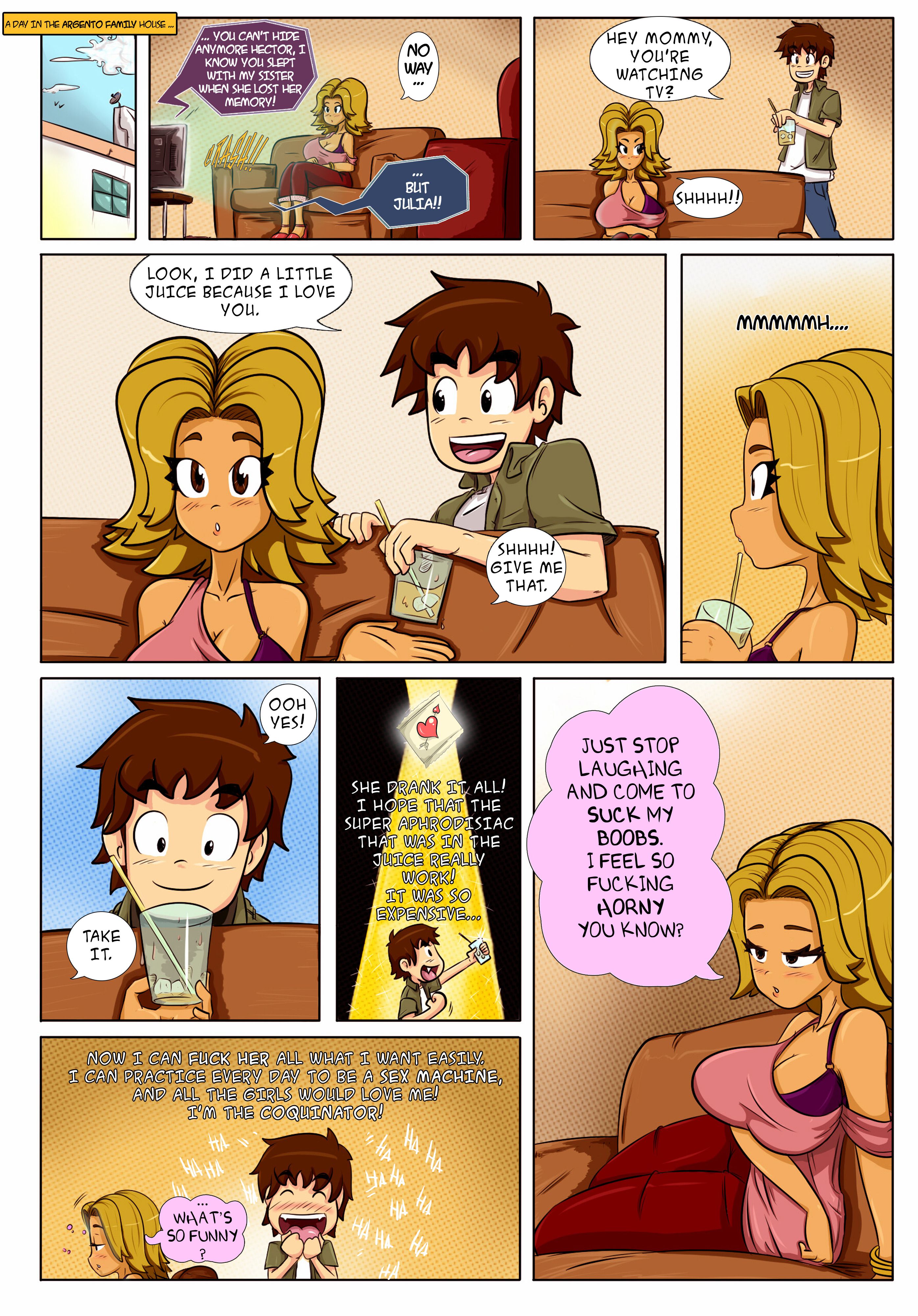 The Argento Family (Casados Con Hijos) [Marcos Crot] 1.5 . The Argento Family - Chapter 1 - Alternate (Casados Con Hijos) [Marcos Crot] – page 2