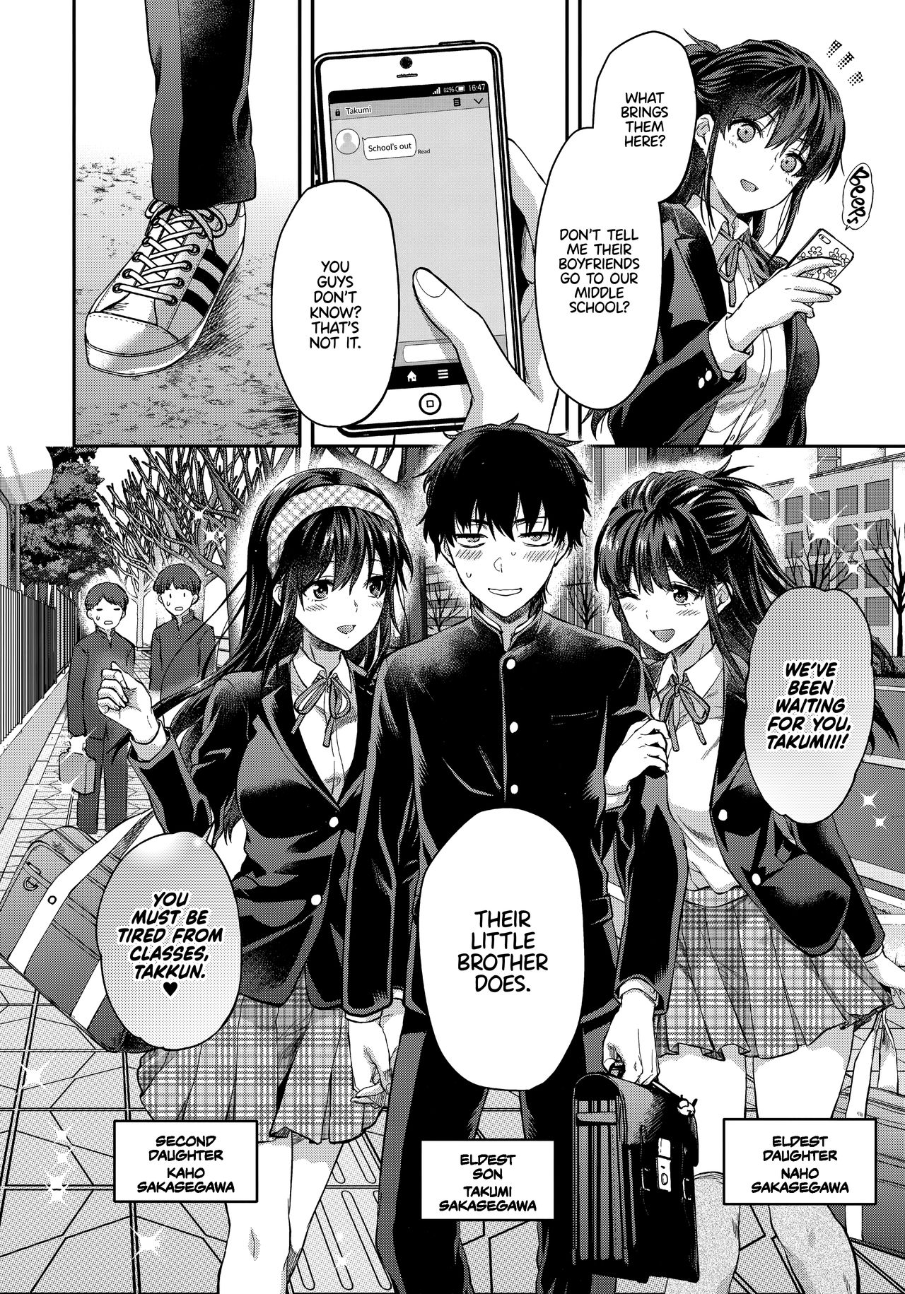 Twin Sisters [Yuzuki N Dash] 1 . Twin Sisters - Chapter 1 [Yuzuki N Dash] – page 4