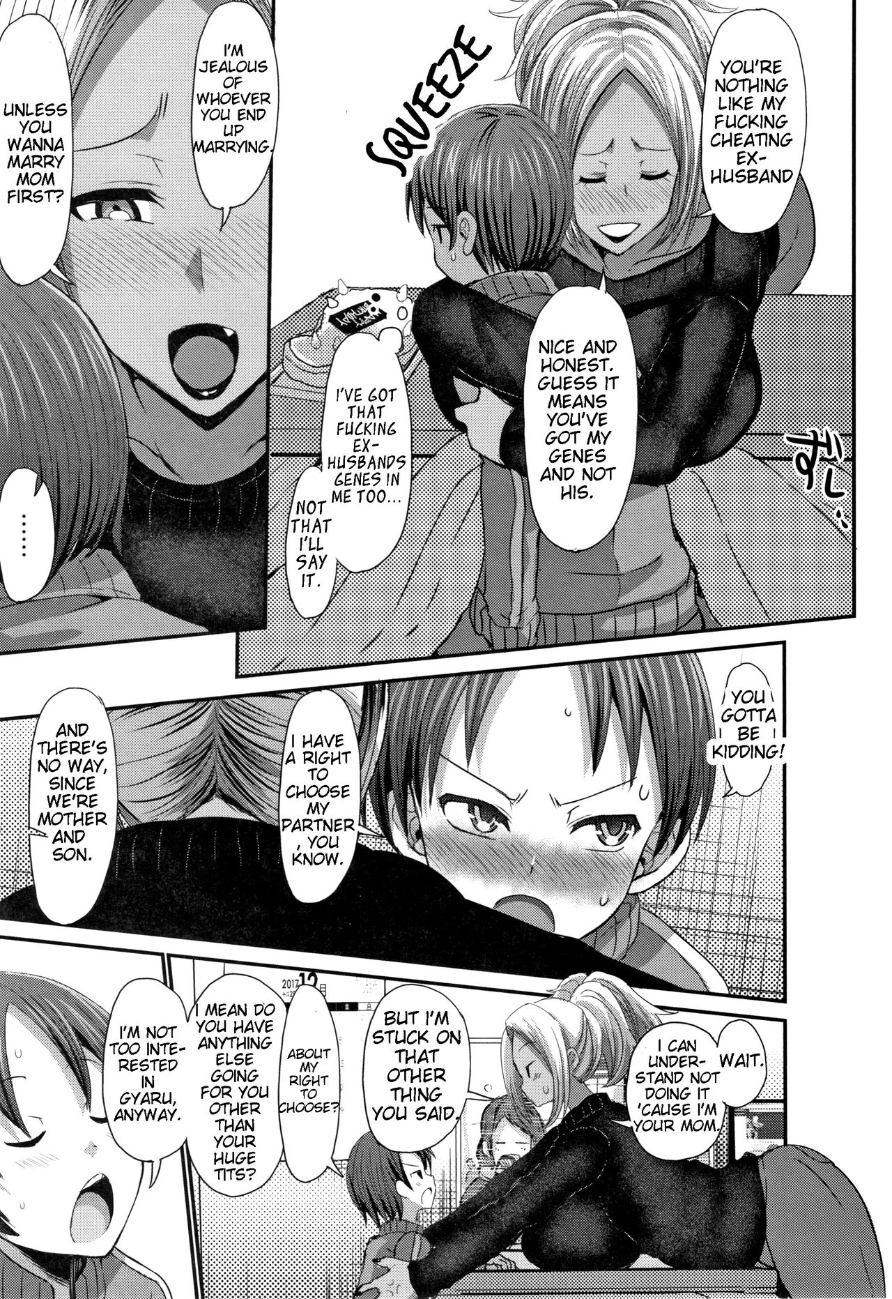 A Big Titted Gyaru Mom Wants To Marry Her Kind Son [Bu-chan] 1 . A Big Titted Gyaru Mom Wants To Marry Her Kind Son - Chapter 1 [Bu-chan] – page 3