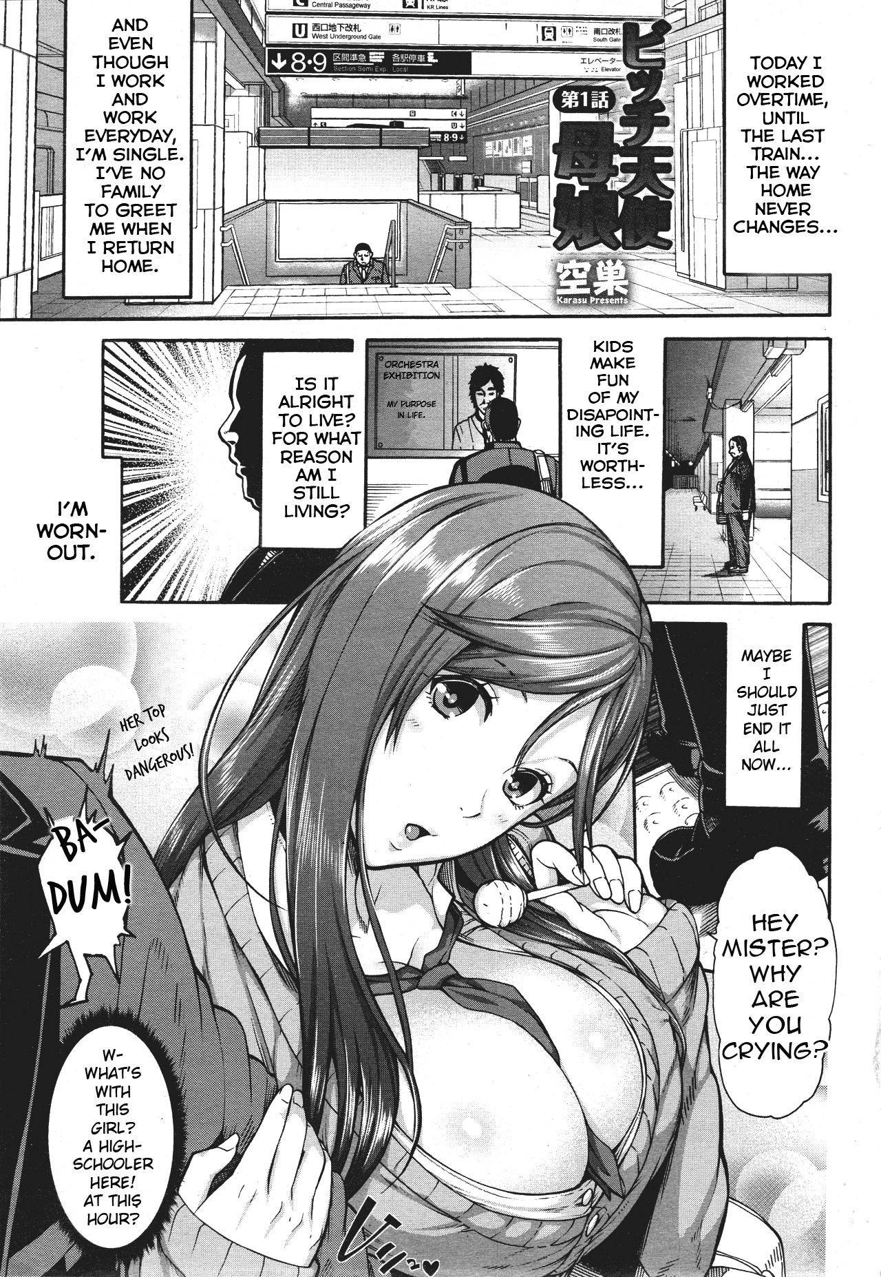 Mother Daughter Angel Bitches [Karasu] 1 . Mother Daughter Angel Bitches - Chapter 1 [Karasu] – page 2