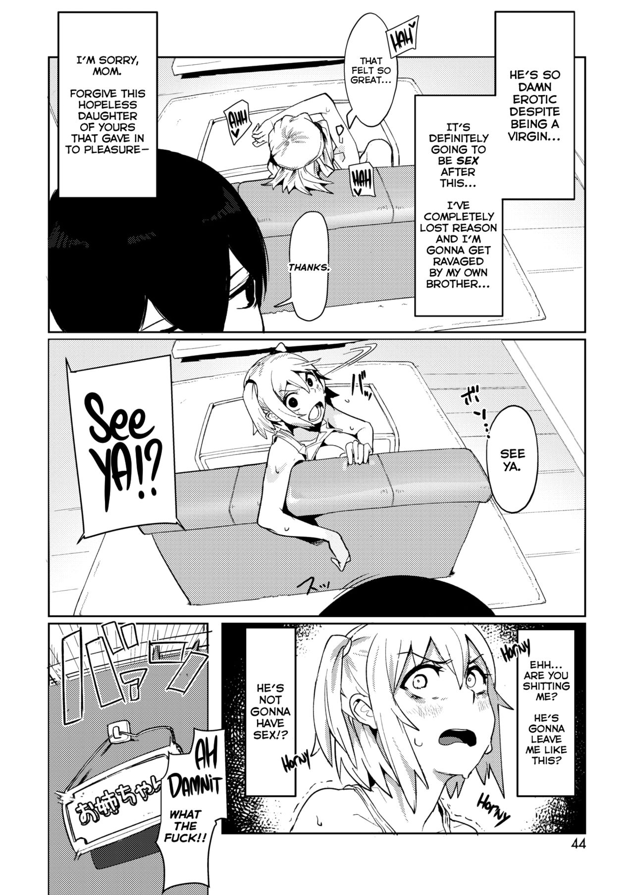 Big Sis Wants To Convince Her Lil’ Brother [Torigoshi CROW] 1 . Big Sis Wants To Convince Her Lil' Brother - Chapter 1 [Torigoshi CROW] – page 4