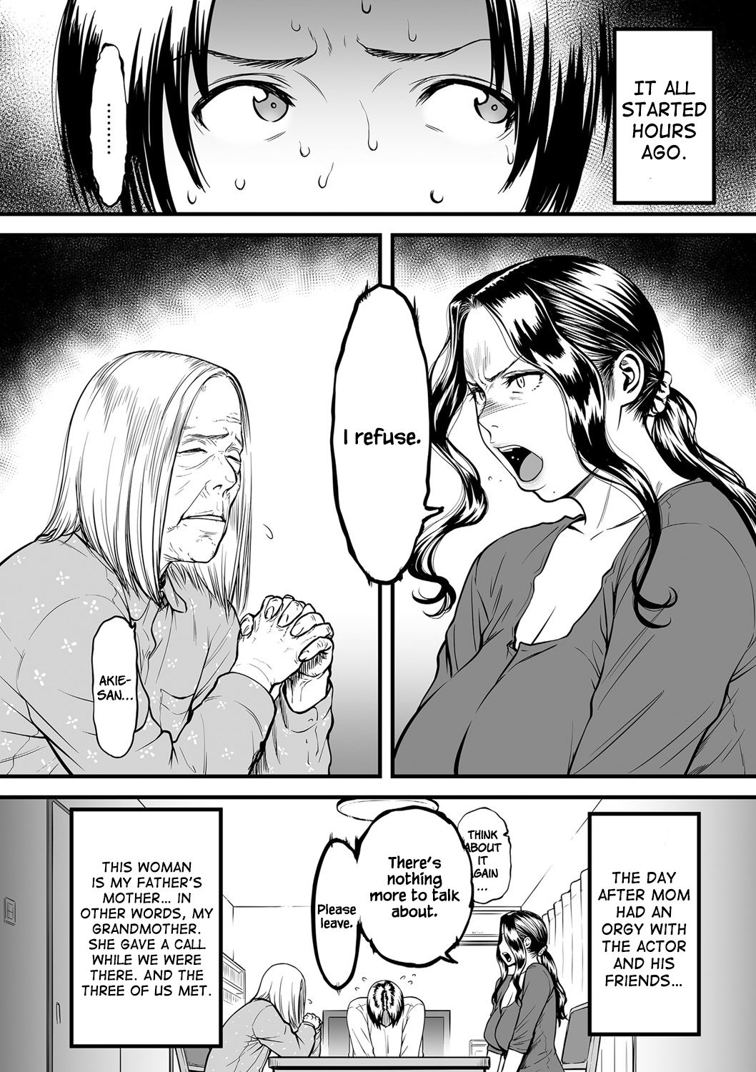 My Mom is a Porn Actress [Tsuzura Kuzukago] 4 . My Mom is a Porn Actress - Chapter 4 [Tsuzura Kuzukago] – page 2