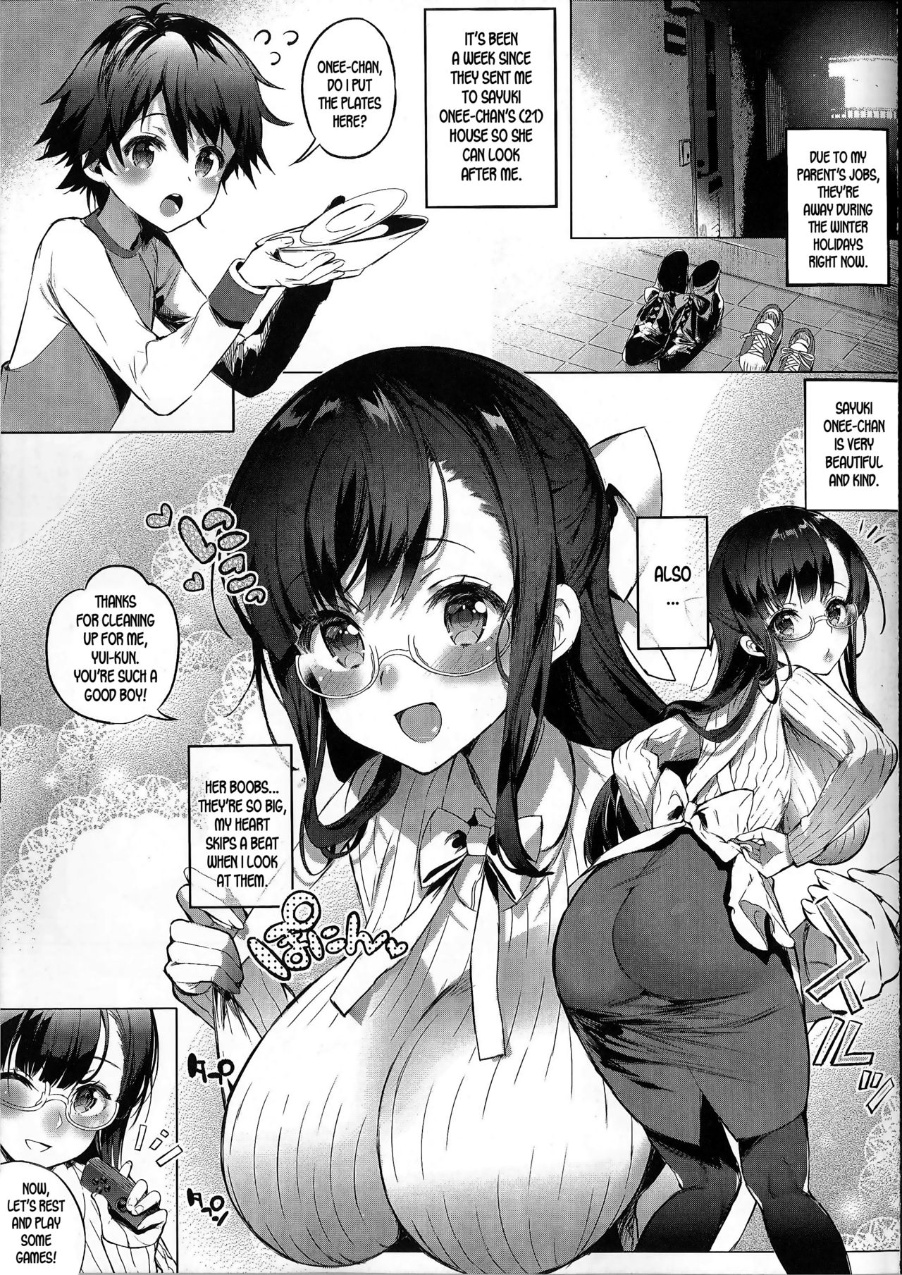 Sayuki Onee-san wa Gaman ga Dekinai [Poruno Ibuki] 1 . Sayuki Onee-san wa Gaman ga Dekinai - Chapter 1 [Poruno Ibuki] – page 5