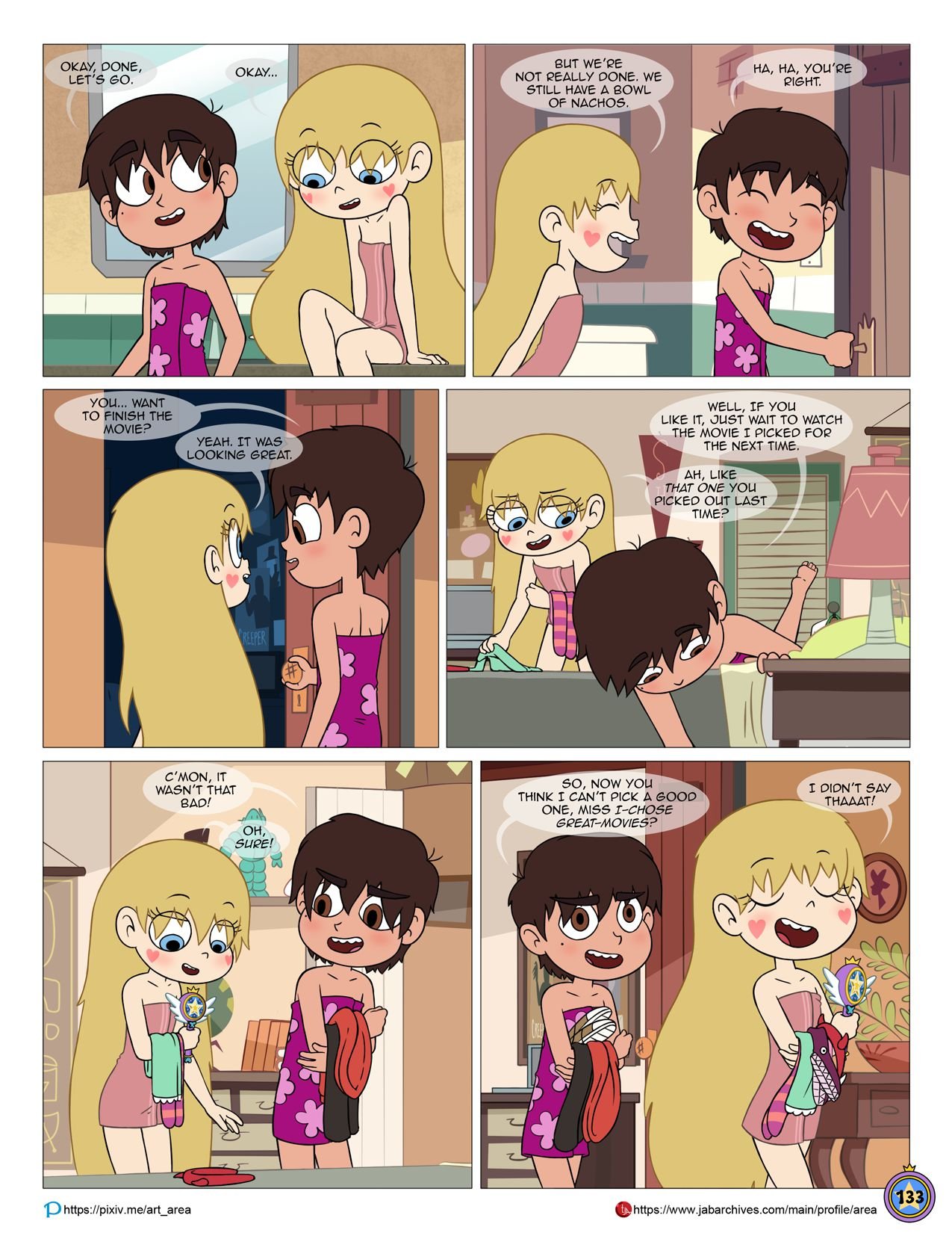 Between Friends (Star VS. The Forces Of Evil) [Area] 1 . Between Friends - Chapter 1 (Star VS. The Forces Of Evil) [Area] – page 135