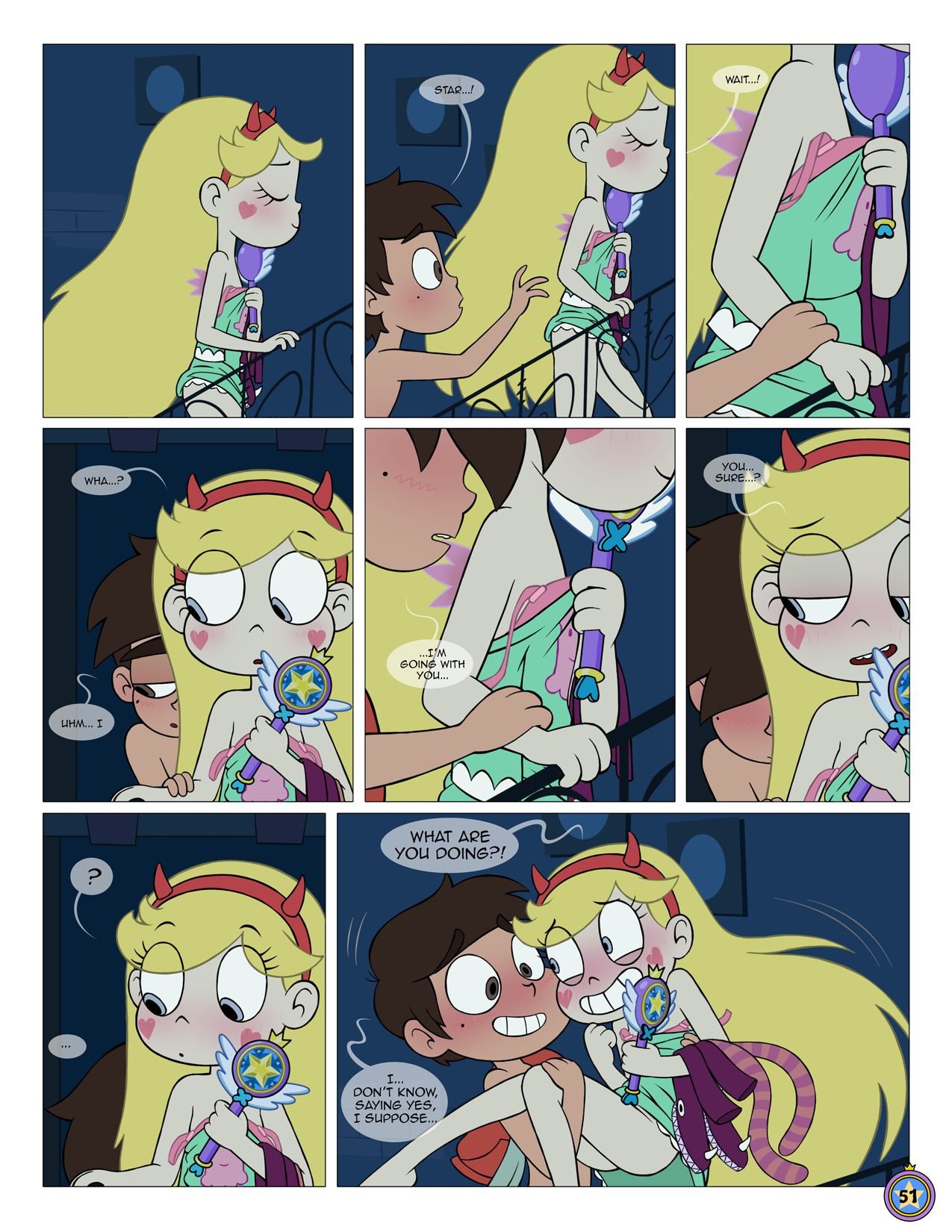 Between Friends (Star VS. The Forces Of Evil) [Area] 1 . Between Friends - Chapter 1 (Star VS. The Forces Of Evil) [Area] – page 53