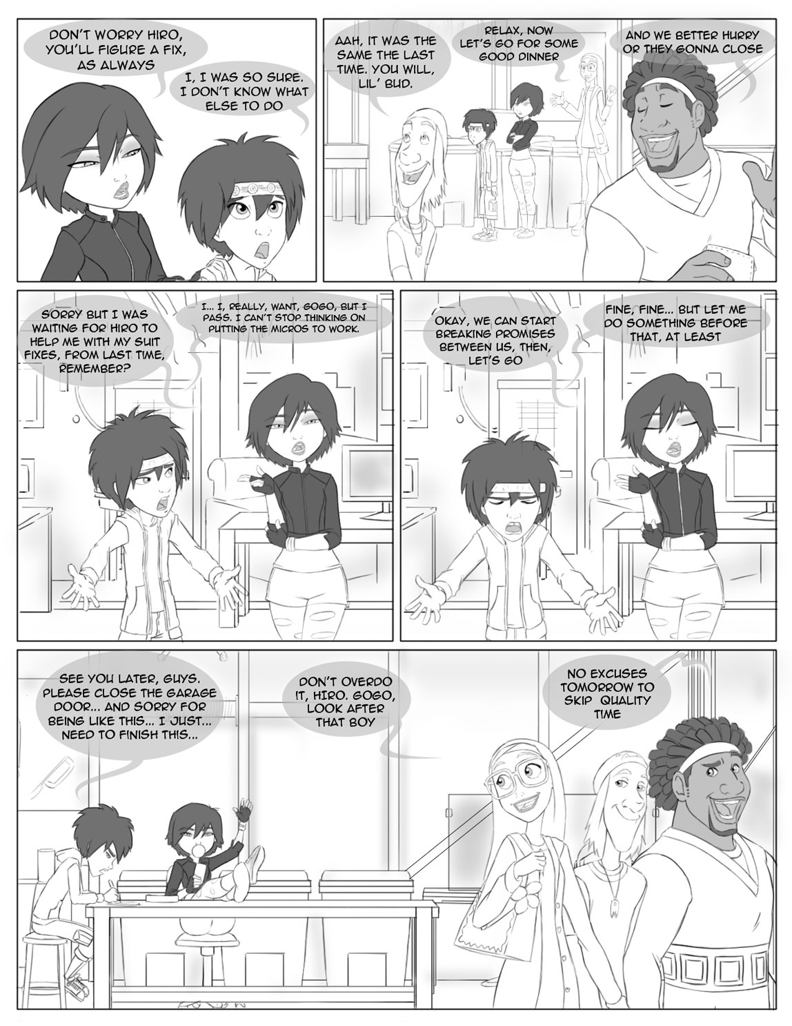 Love Crafting (Big Hero 6) [Area] 1 . Love Crafting - Chapter 1 (Big Hero 6) [Area] – page 3