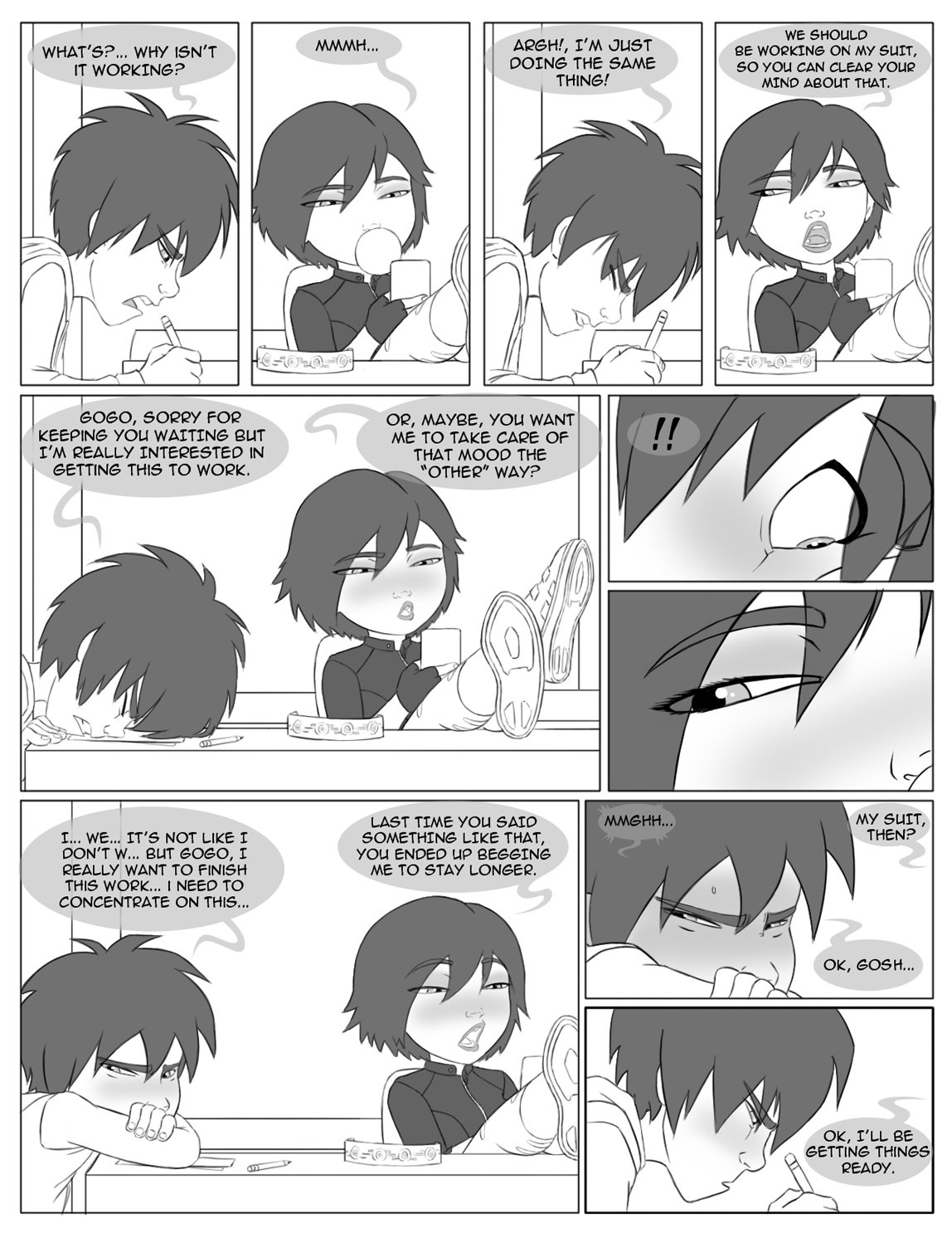 Love Crafting (Big Hero 6) [Area] 1 . Love Crafting - Chapter 1 (Big Hero 6) [Area] – page 4