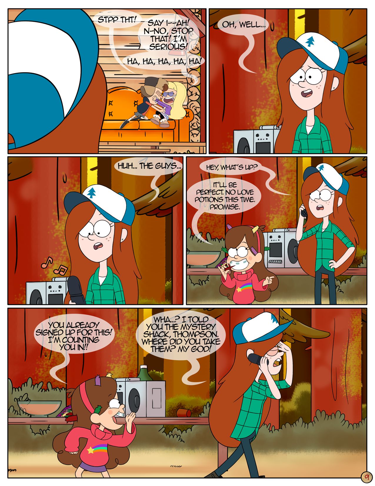 Next Summer (Gravity Falls) [Area] 1 . Next Summer - Chapter 1 (Gravity Falls) [Area] – page 10