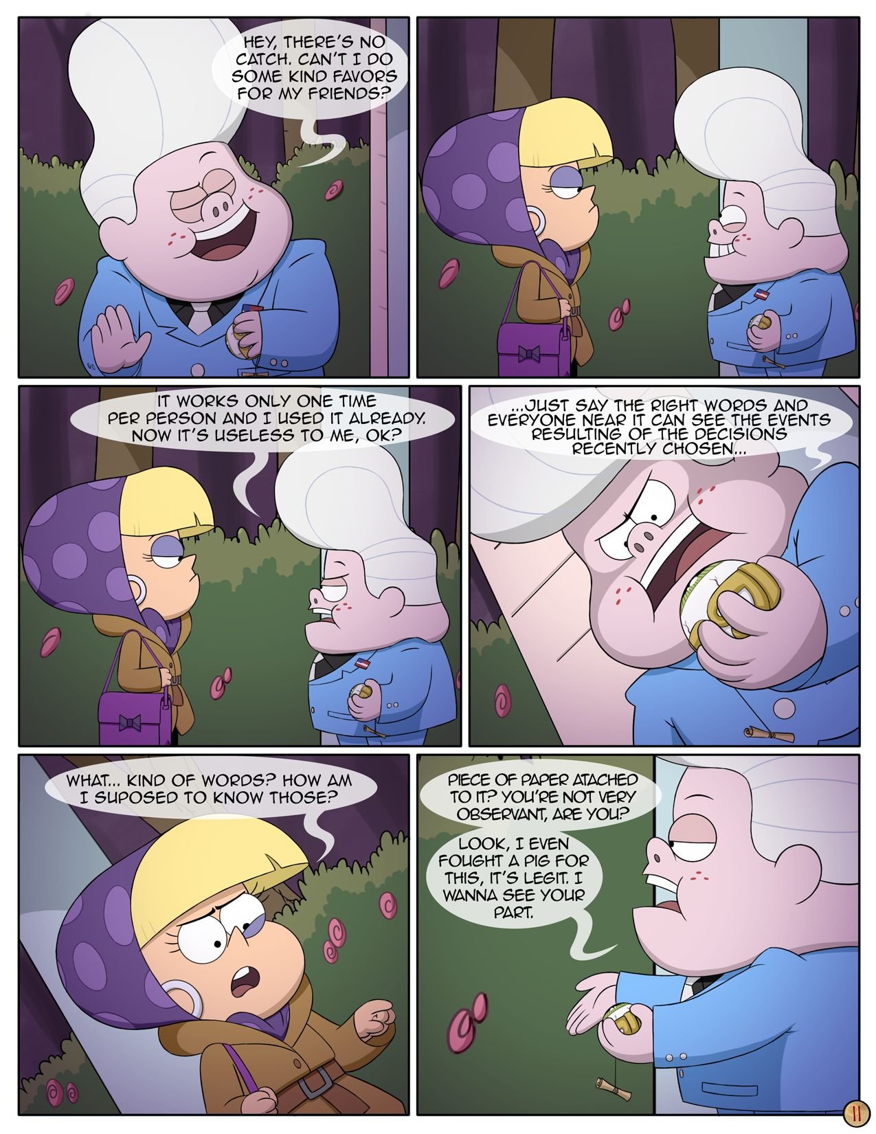 Next Summer (Gravity Falls) [Area] 1 . Next Summer - Chapter 1 (Gravity Falls) [Area] – page 12