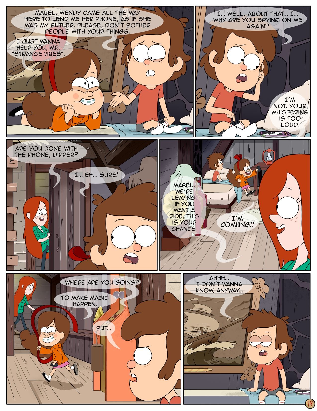 Next Summer (Gravity Falls) [Area] 1 . Next Summer - Chapter 1 (Gravity Falls) [Area] – page 15