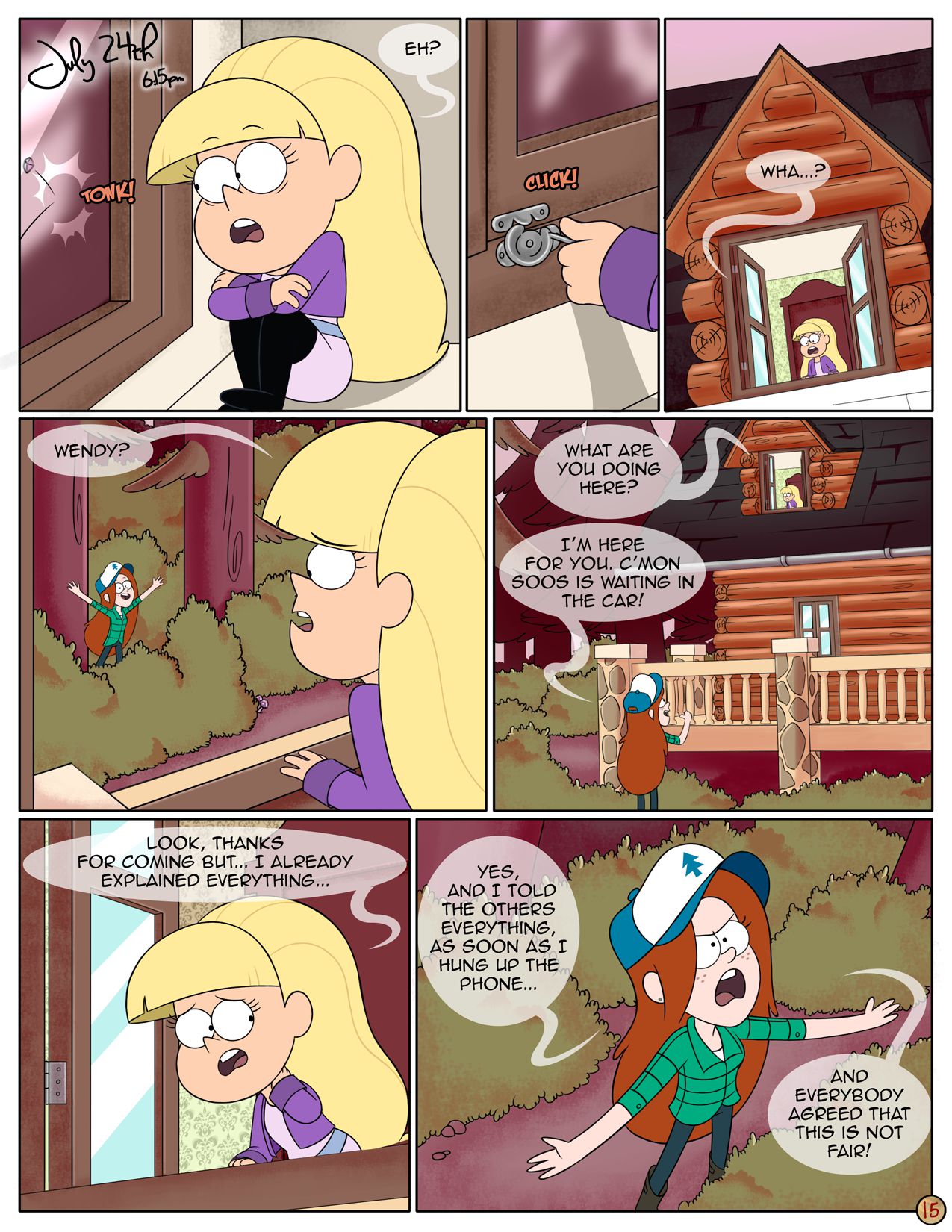 Next Summer (Gravity Falls) [Area] 1 . Next Summer - Chapter 1 (Gravity Falls) [Area] – page 16