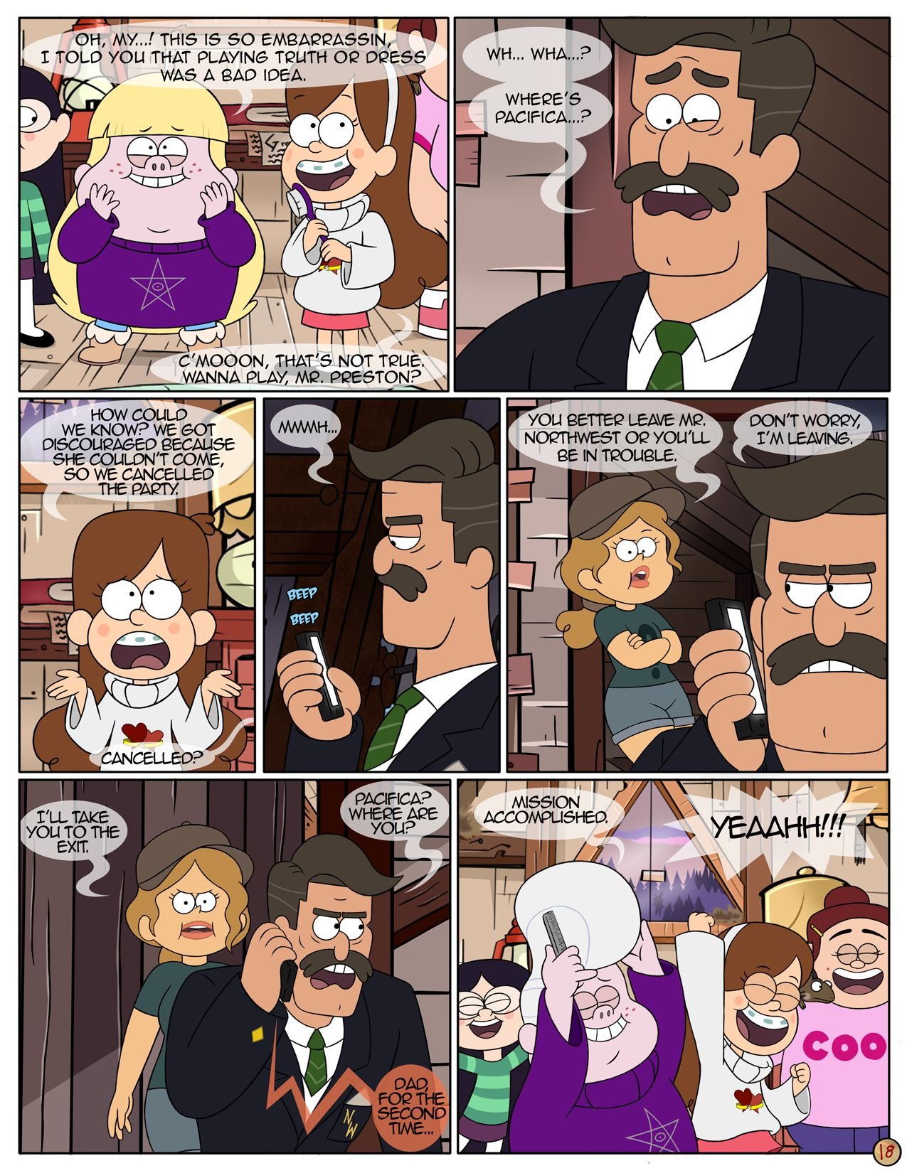 Next Summer (Gravity Falls) [Area] 1 . Next Summer - Chapter 1 (Gravity Falls) [Area] – page 19