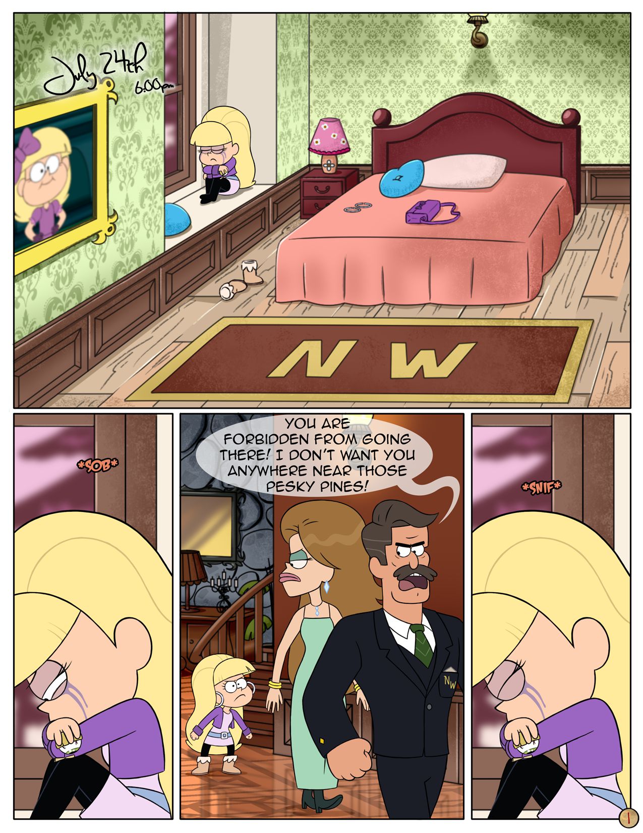 Next Summer (Gravity Falls) [Area] 1 . Next Summer - Chapter 1 (Gravity Falls) [Area] – page 2