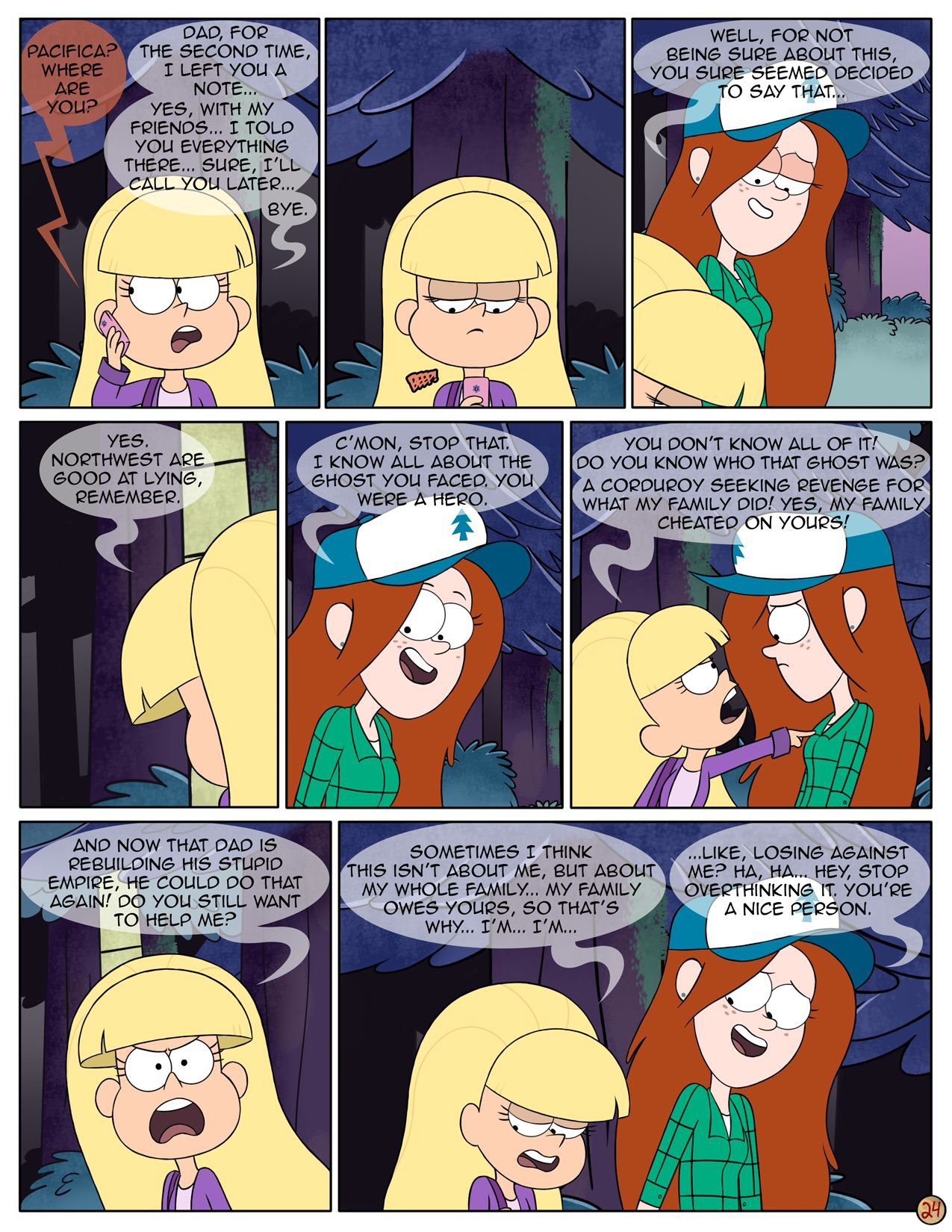 Next Summer (Gravity Falls) [Area] 1 . Next Summer - Chapter 1 (Gravity Falls) [Area] – page 25