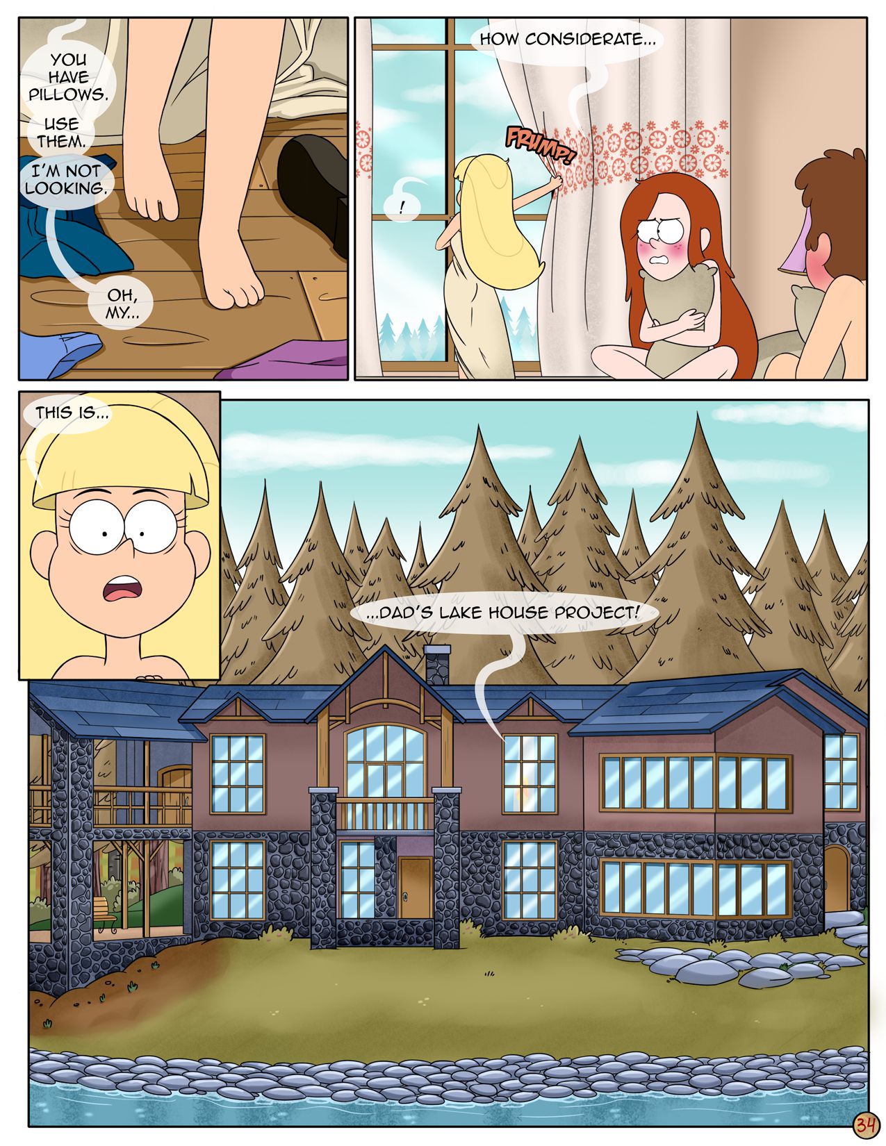 Next Summer (Gravity Falls) [Area] 1 . Next Summer - Chapter 1 (Gravity Falls) [Area] – page 35