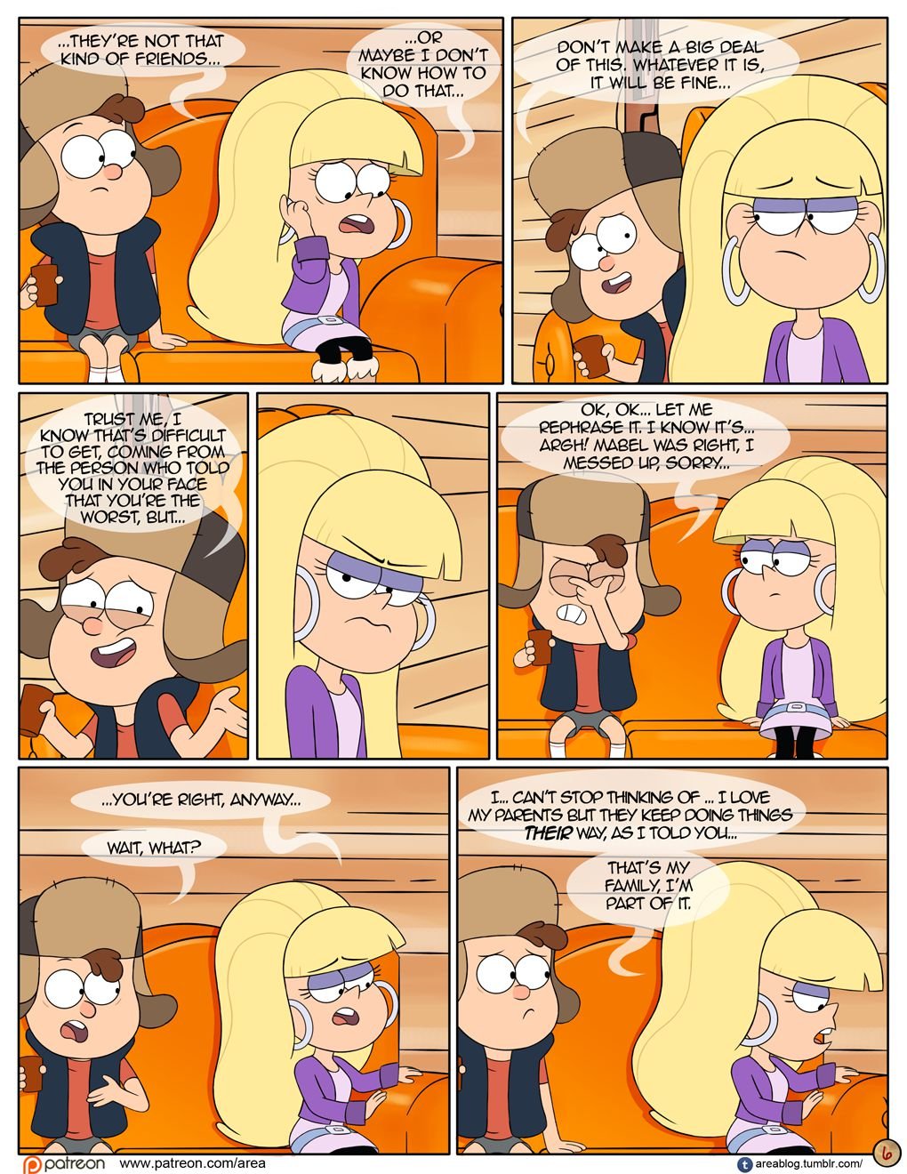 Next Summer (Gravity Falls) [Area] 1 . Next Summer - Chapter 1 (Gravity Falls) [Area] – page 7
