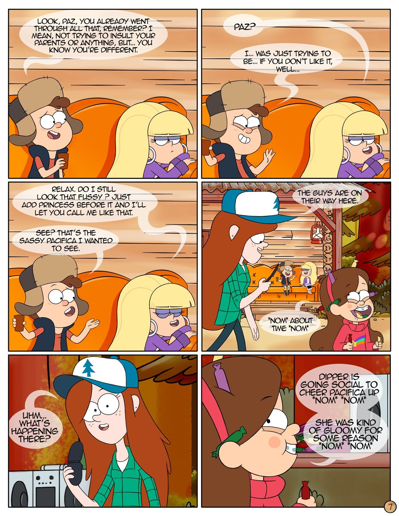 Next Summer (Gravity Falls) [Area] 1 . Next Summer - Chapter 1 (Gravity Falls) [Area] – page 8