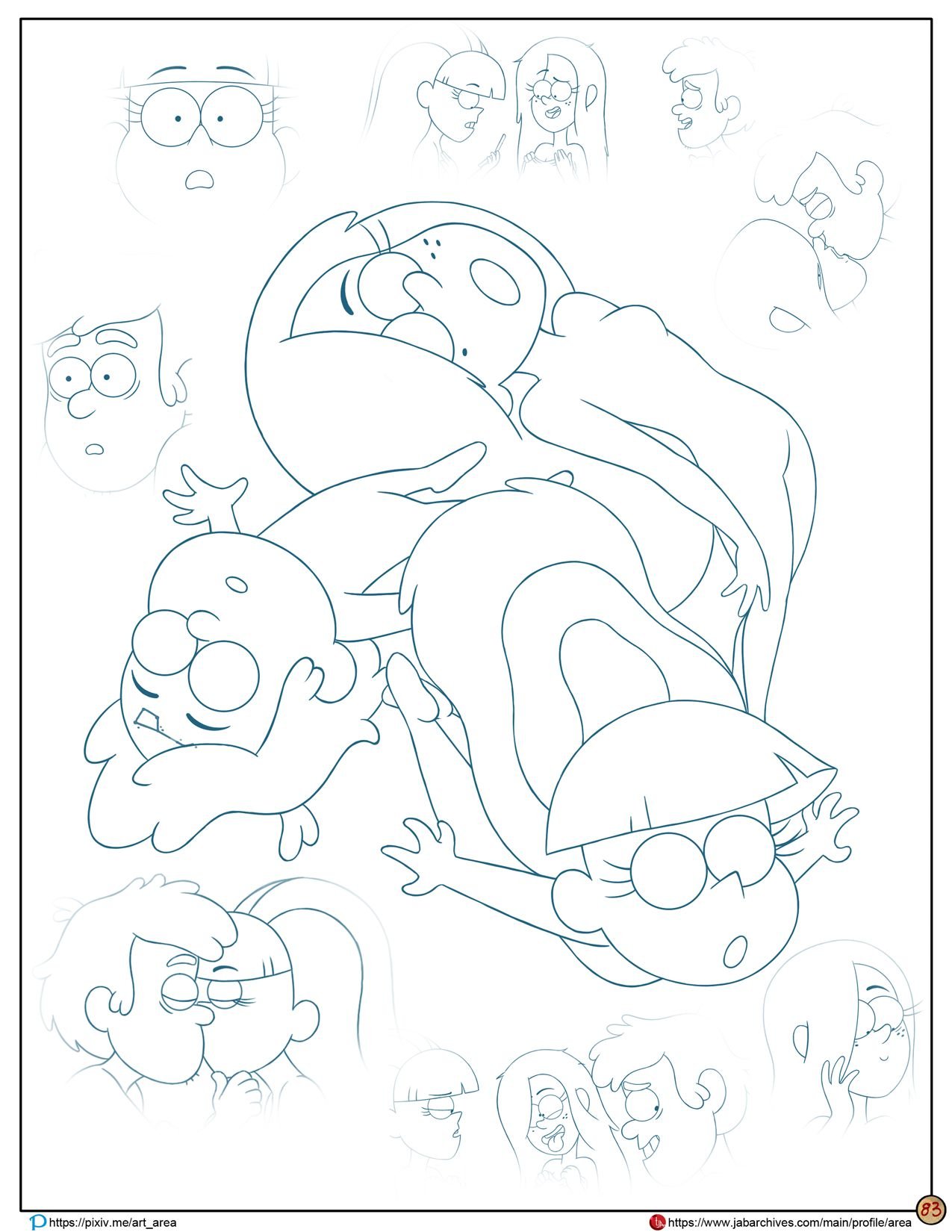 Next Summer (Gravity Falls) [Area] 1 . Next Summer - Chapter 1 (Gravity Falls) [Area] – page 84