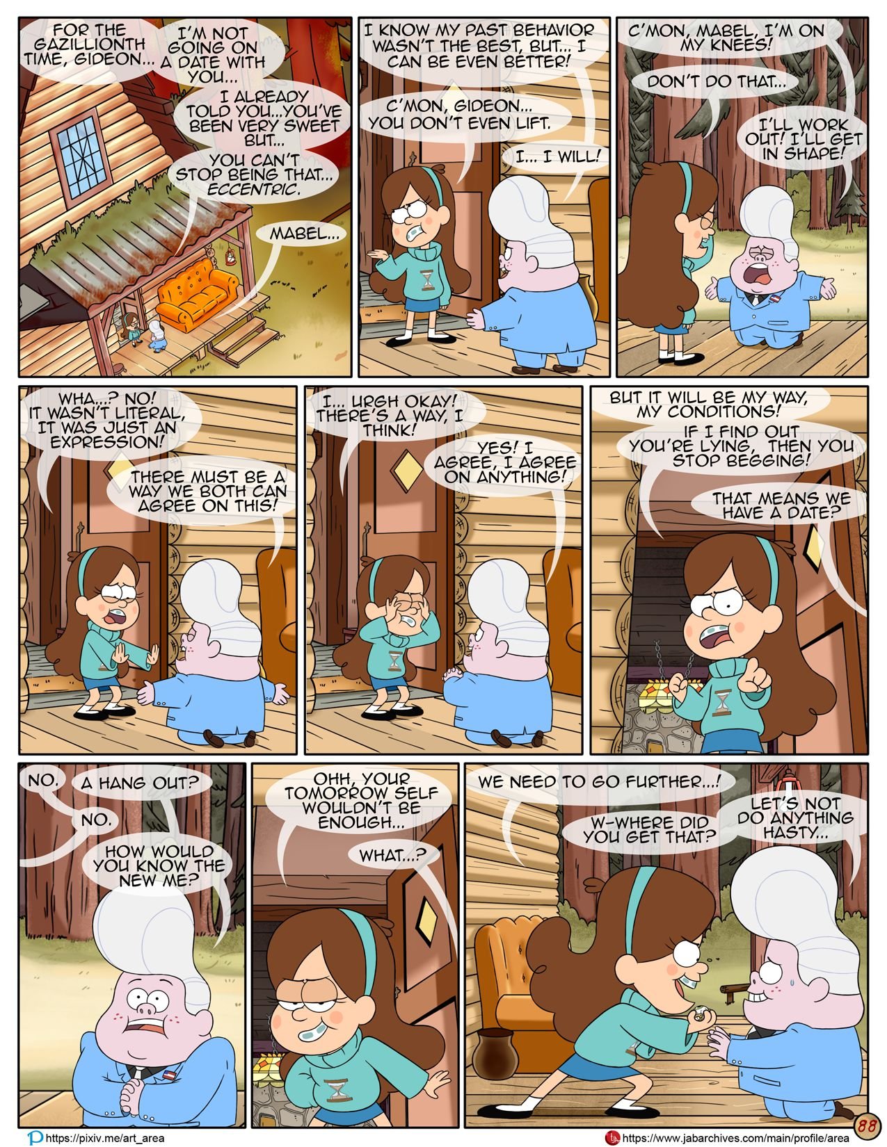 Next Summer (Gravity Falls) [Area] 1 . Next Summer - Chapter 1 (Gravity Falls) [Area] – page 89