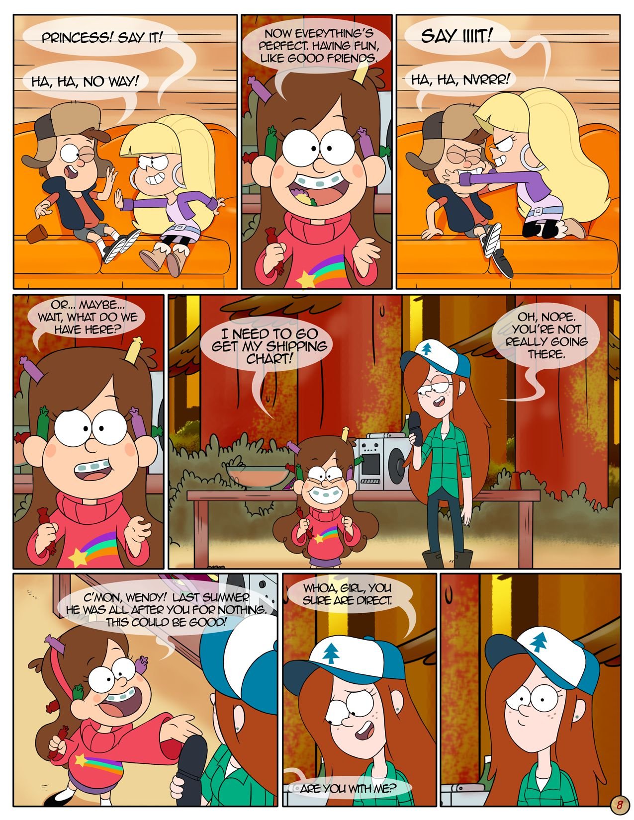 Next Summer (Gravity Falls) [Area] 1 . Next Summer - Chapter 1 (Gravity Falls) [Area] – page 9